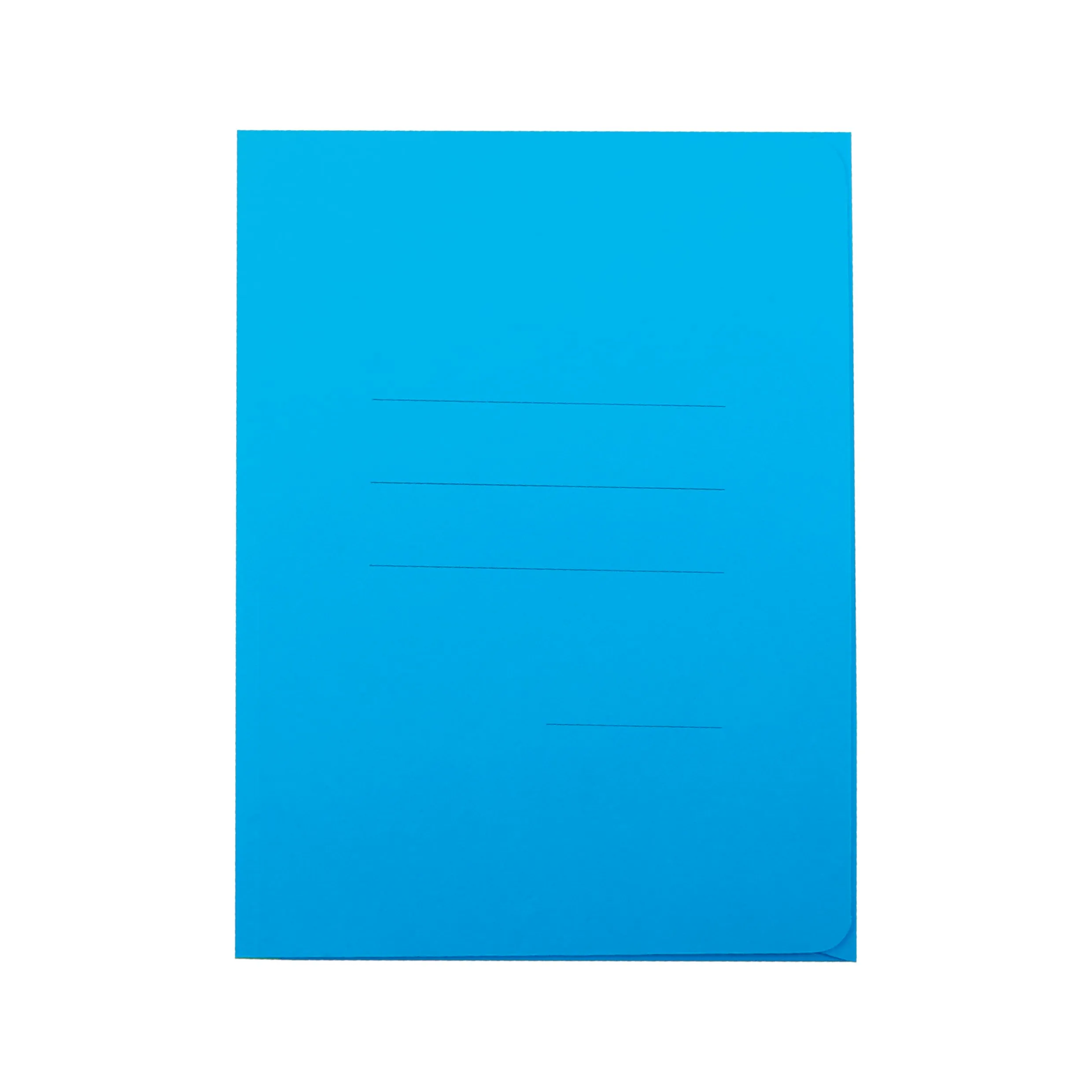 Blasetti Cartex - Cartelline 3 Lembi A4-25pz - 200gr - Azzurra