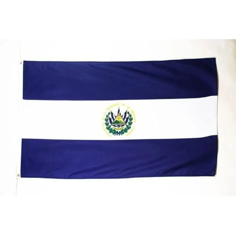 AZ FLAG Bandiera Salvador 150x90 cm Poliestere Leggero 2 Occhielli