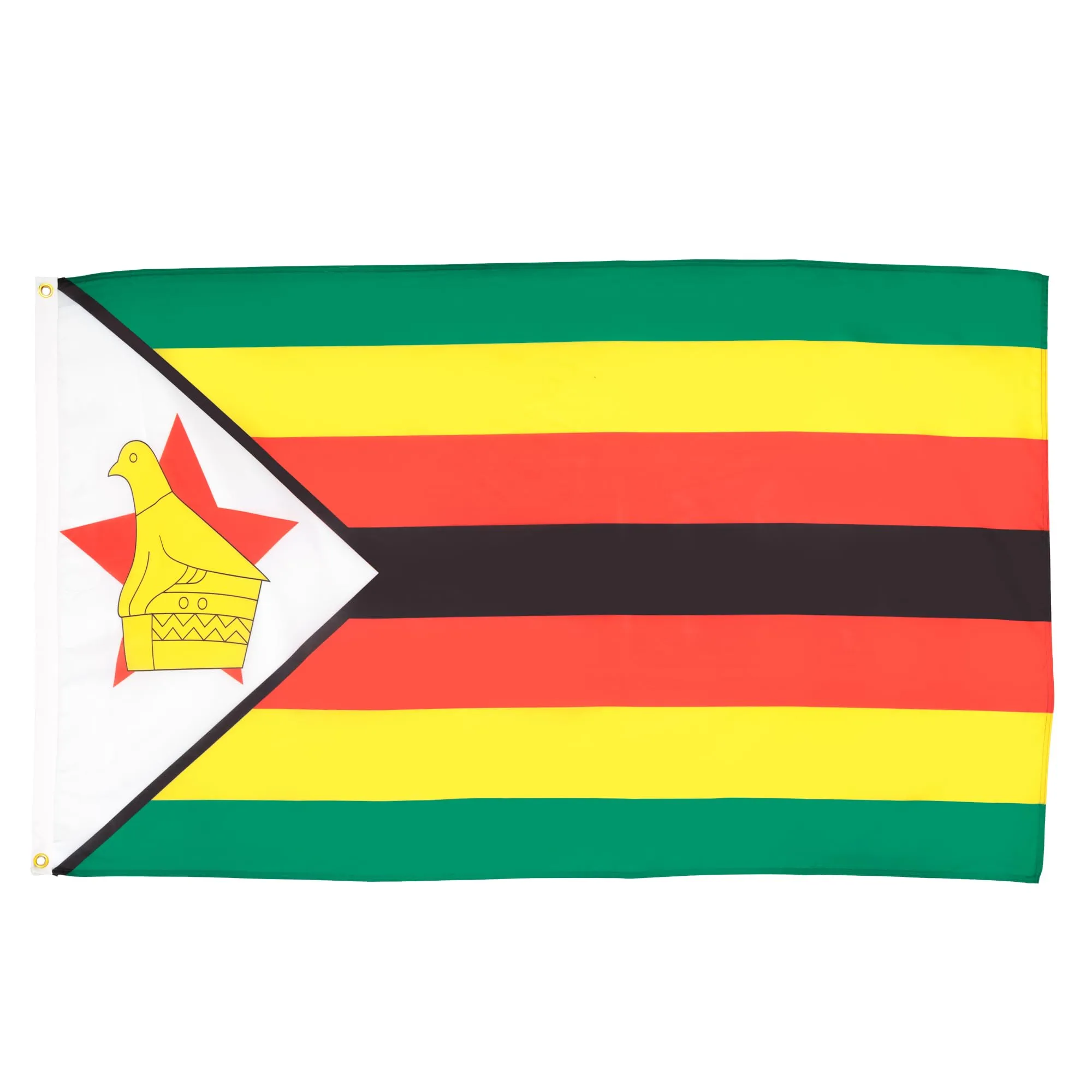 AZ FLAG Bandiera Zimbabwe 150x90 cm Poliestere Leggero 2 Occhielli