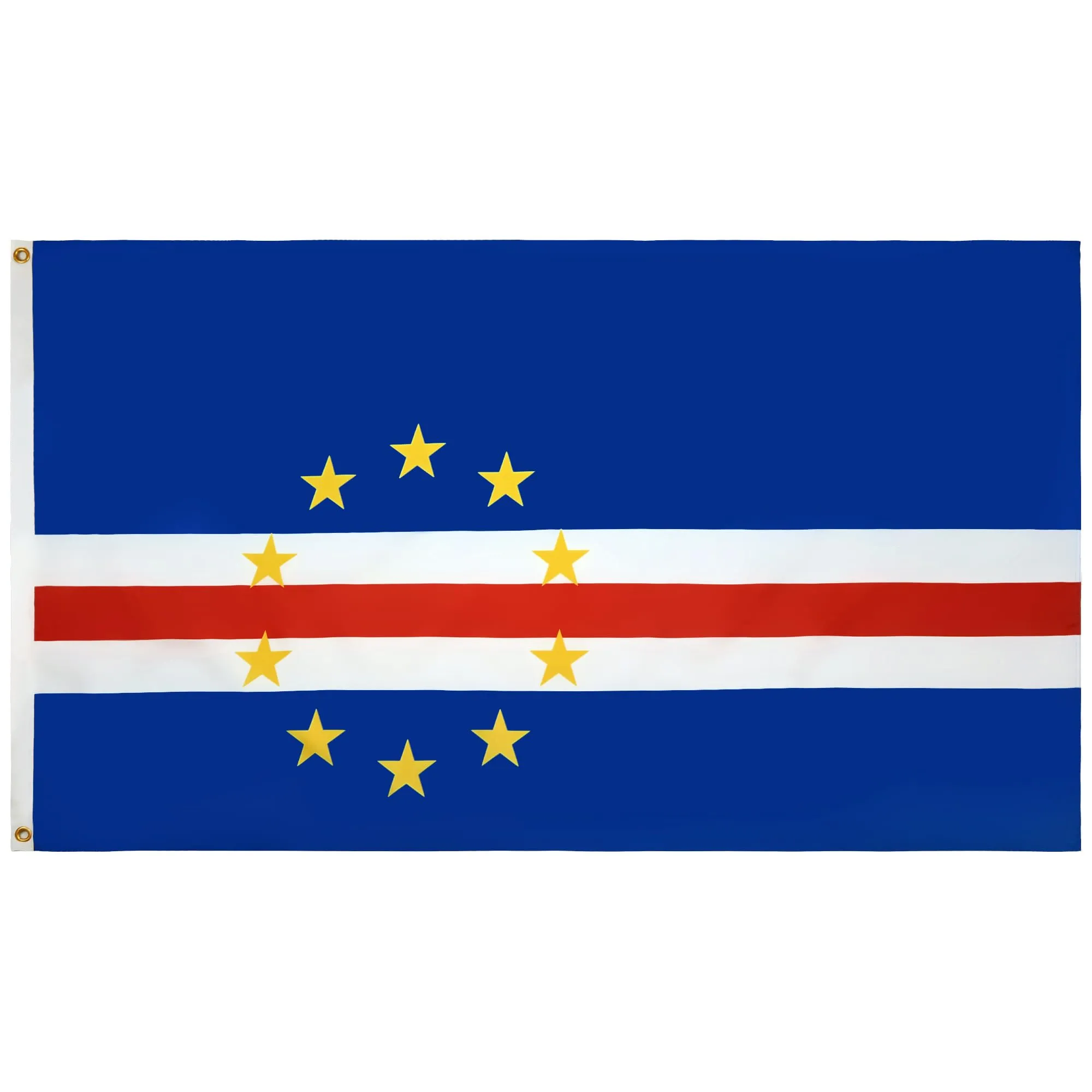 AZ FLAG Bandiera Capo Verde 150x90 cm Poliestere Leggero 2 Occhielli