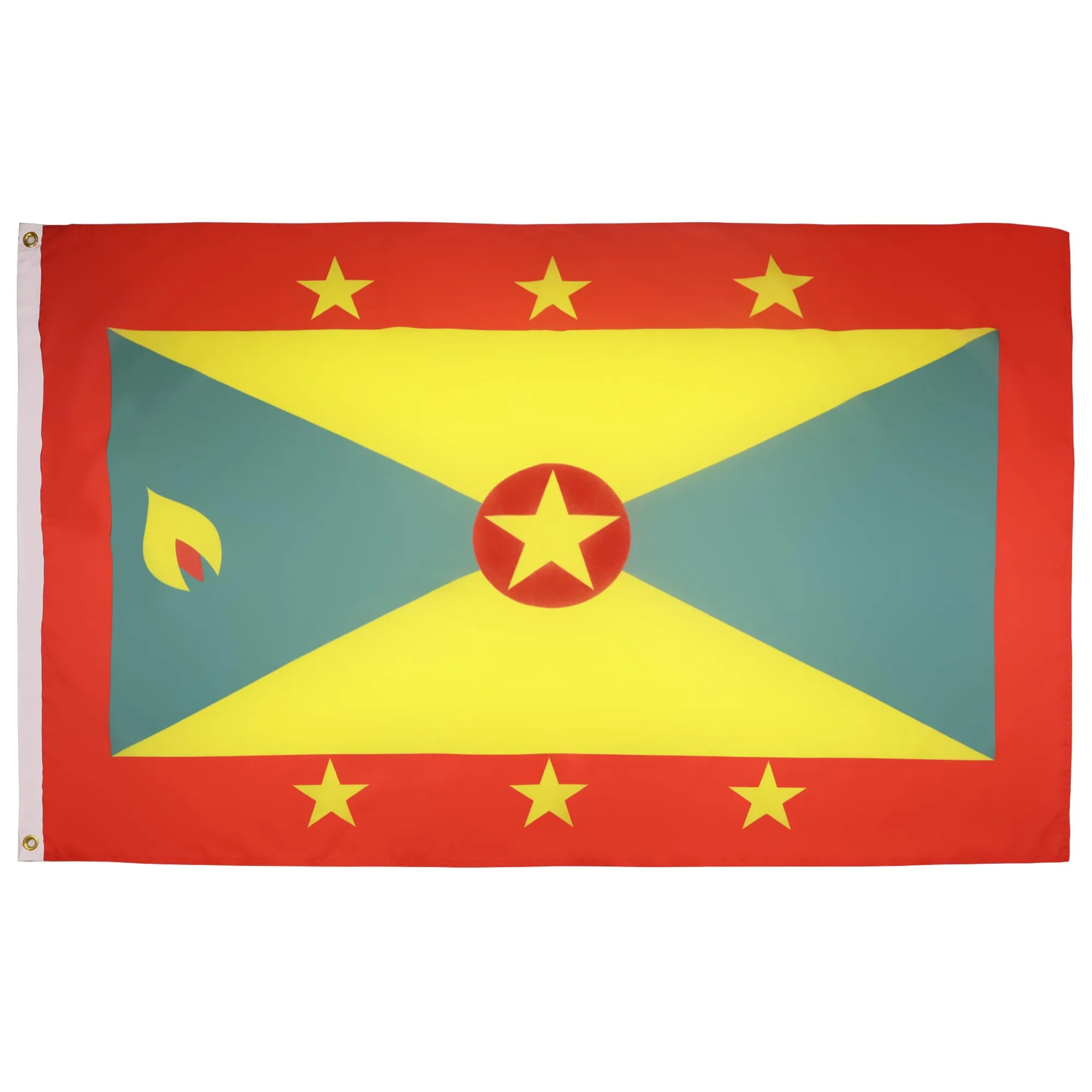 AZ FLAG Bandiera Grenada 150x90 cm Grenadina Poliestere Leggero 2 Occhielli