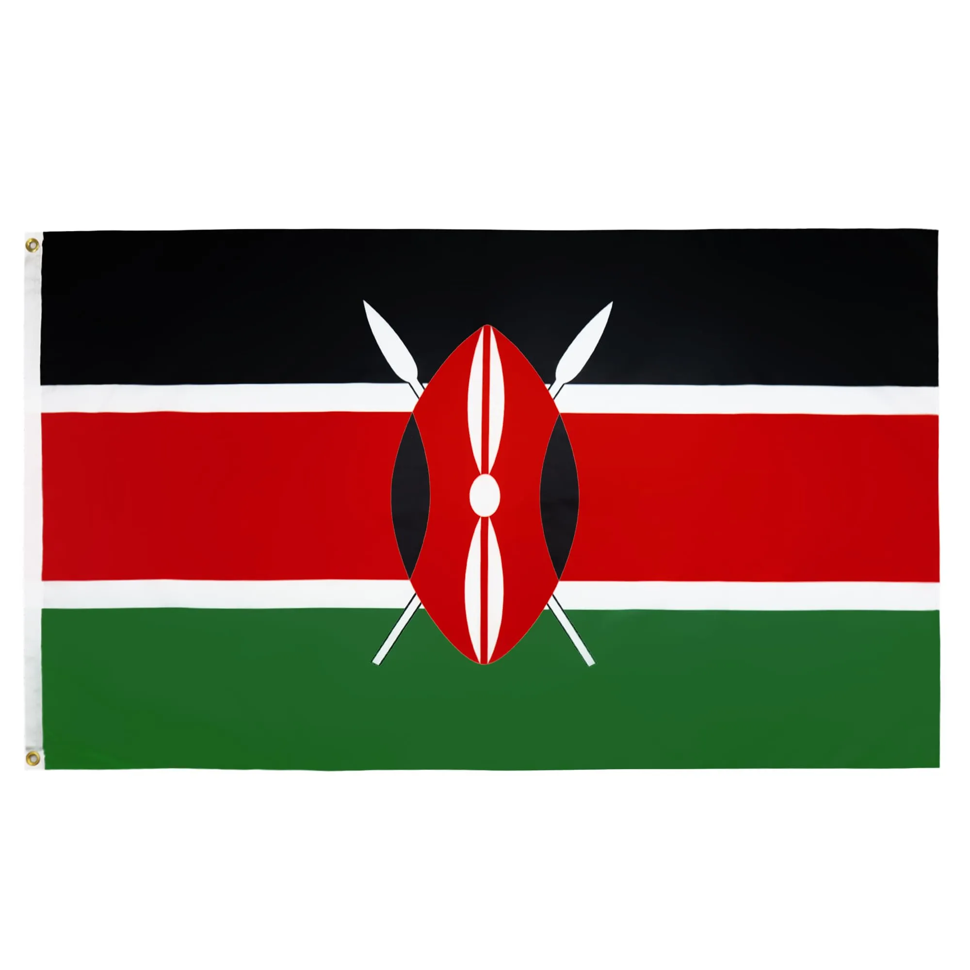 AZ FLAG Bandiera Kenya 150x90 cm Keniota Poliestere Leggero 2 Occhielli