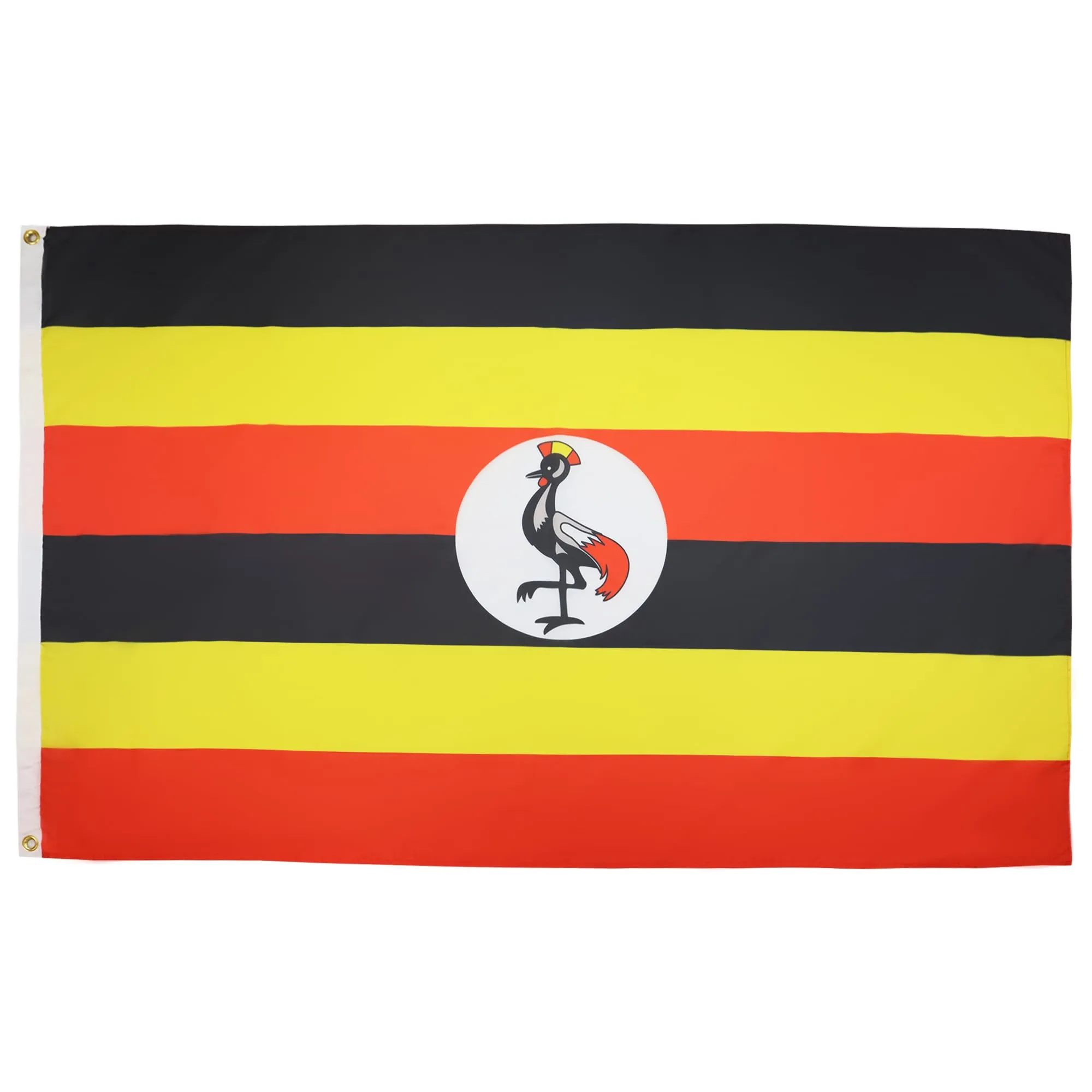 AZ FLAG Bandiera Uganda 150x90 cm Ugandese Poliestere Leggero 2 Occhielli