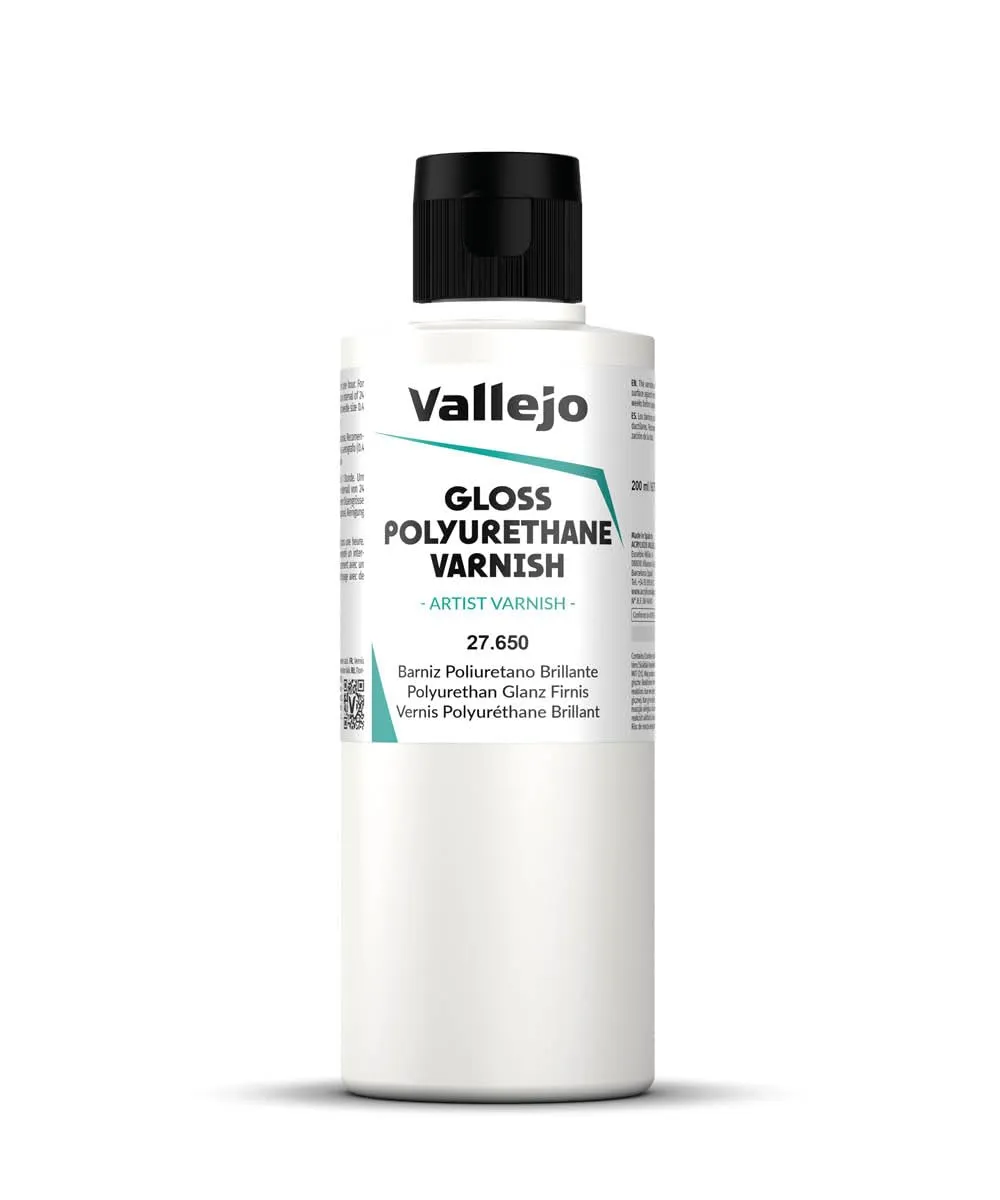Vallejo 27650 Polyurethane Gloss Varnish (200ml)