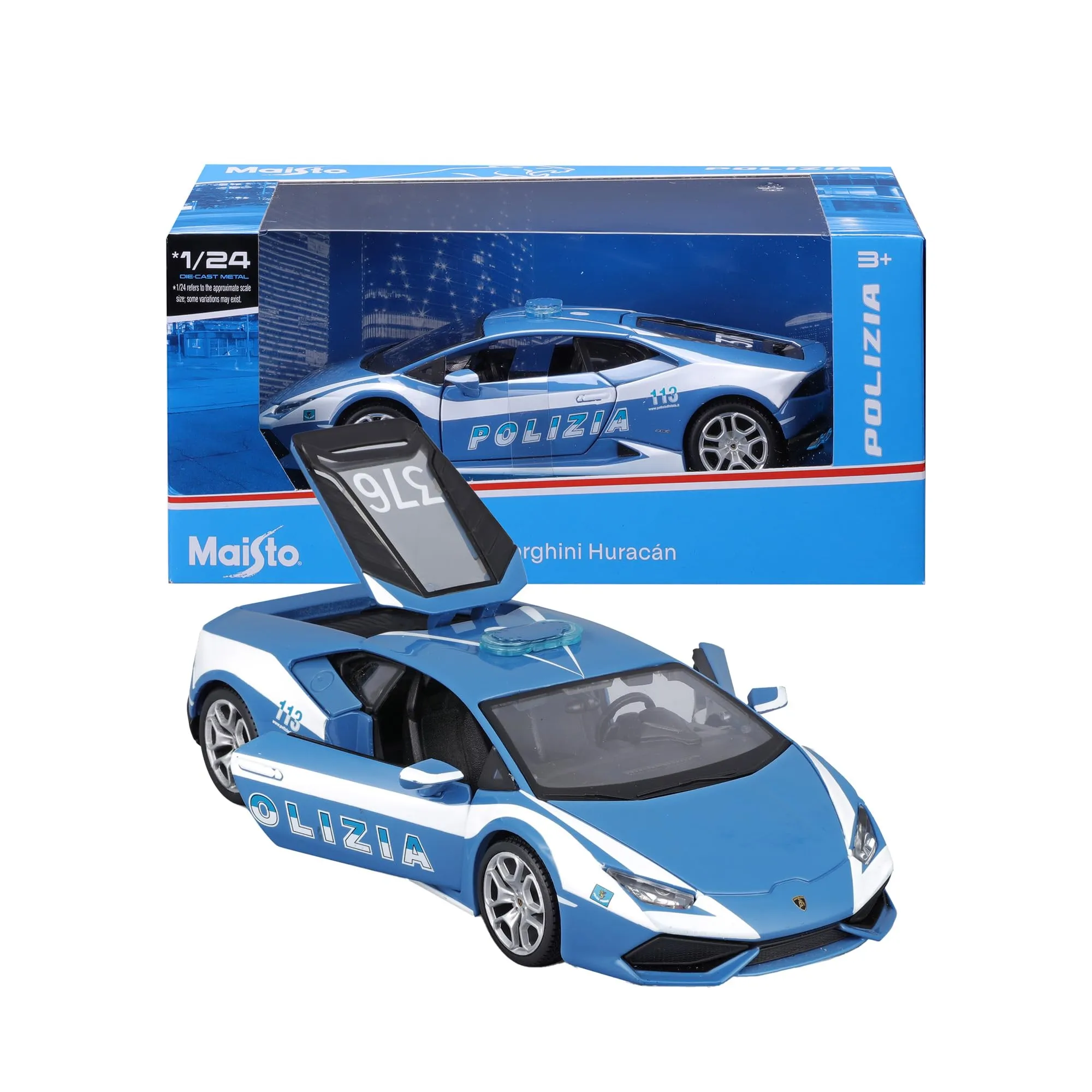 31511 - Lamborghini Huracan Polizia, Scala 1:24