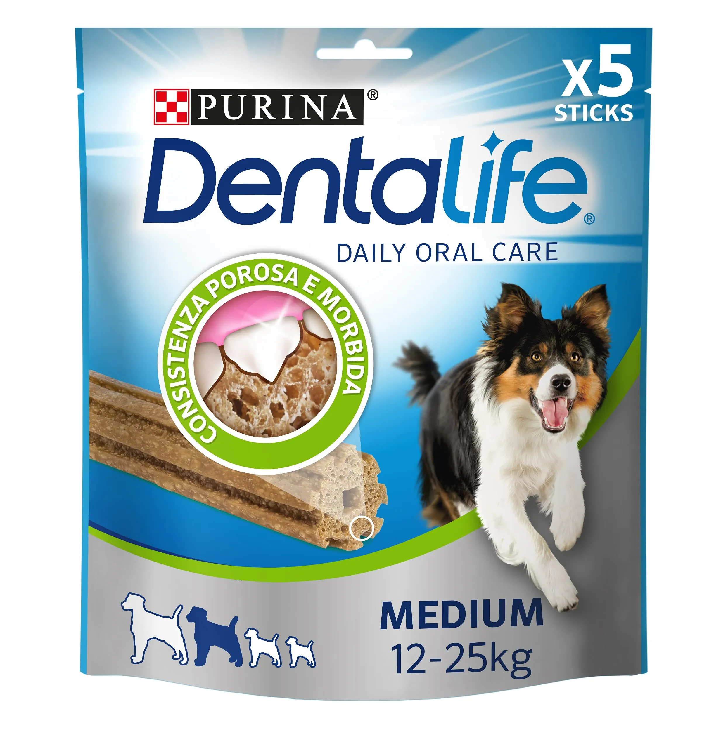 DENTALIFE Snack Cane per l'igiene orale Taglia Medium