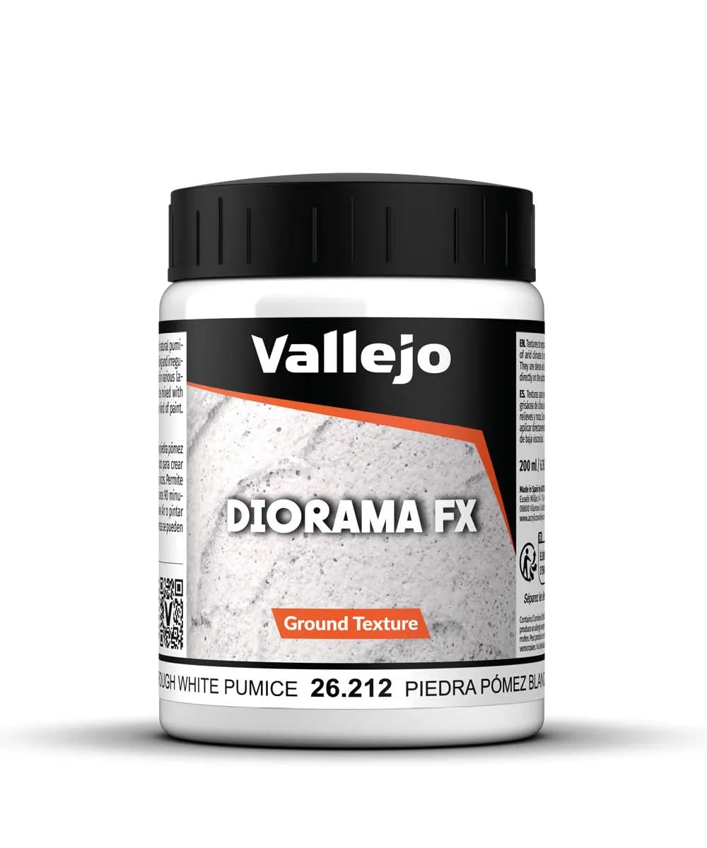 Vallejo Diorama - Stucco da parete, Bianco