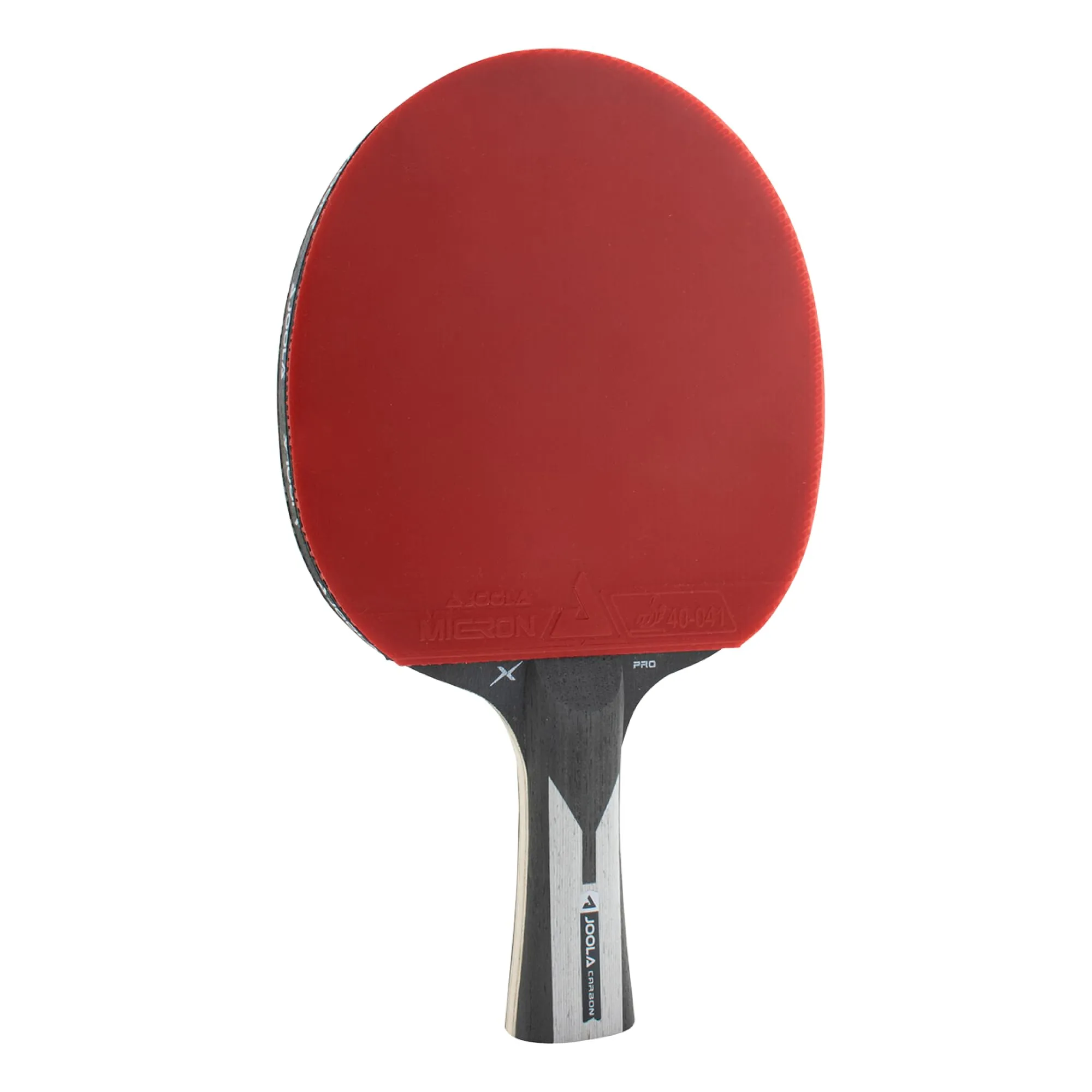 JOOLA Carbon X Pro Racchetta da ping pong professionale per allenamento e competizione da tennis tavolo, nero/grigio, 7 Stelle