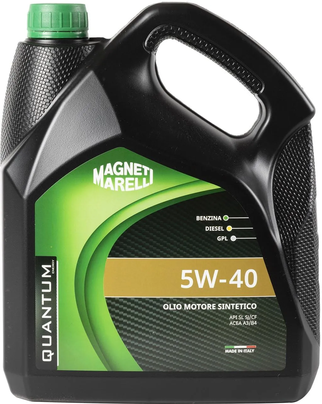 Quantum Energy Magneti Marelli Olio Motore Auto – Lubrificanti Sintetici, Semisintetici e Minerali, Protezione del Motore, Prestazioni Elevate e Massima Affidabilità (5w40, 4 litri)
