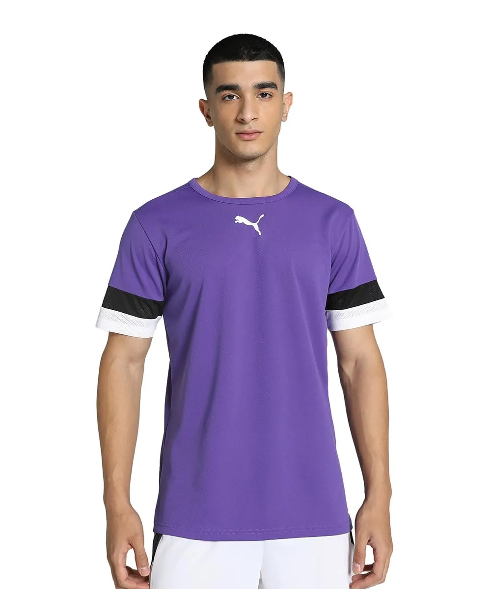 Puma Maglia da Calcio da Uomo, Viola, Nero, Bianco, Taglia S Maglietta, S