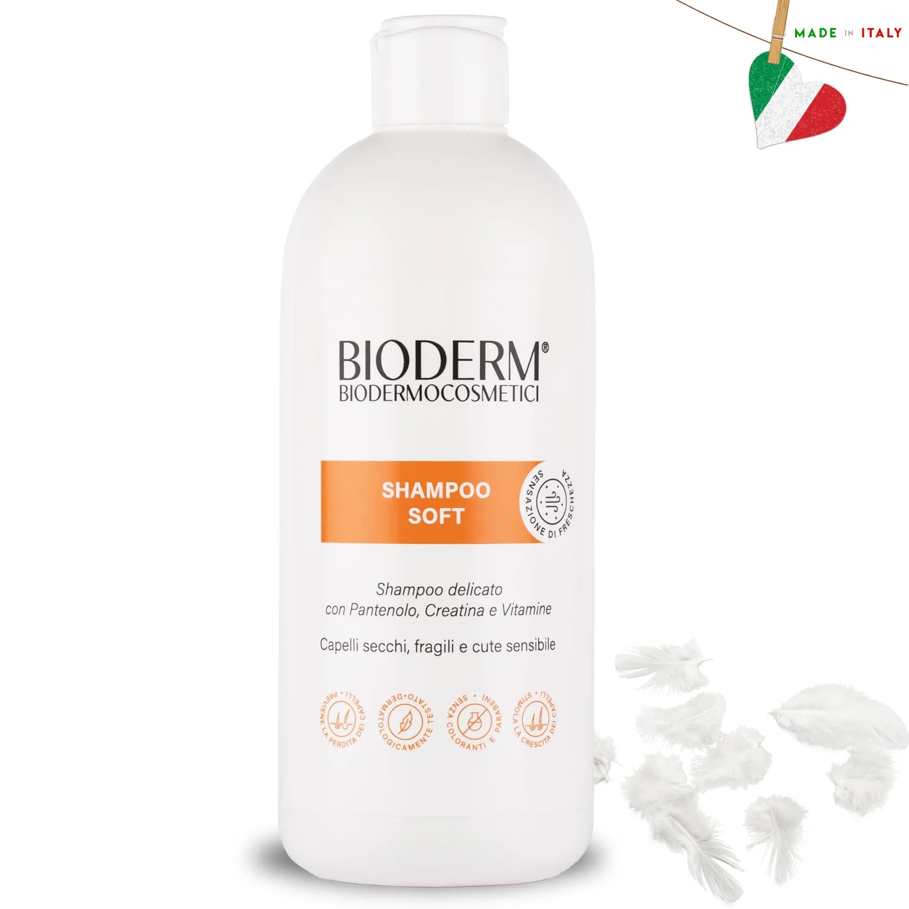 Bioderm Shampoo Soft Lenitivo Cuoio Capelluto a Tendenza Seborroica 500 ml