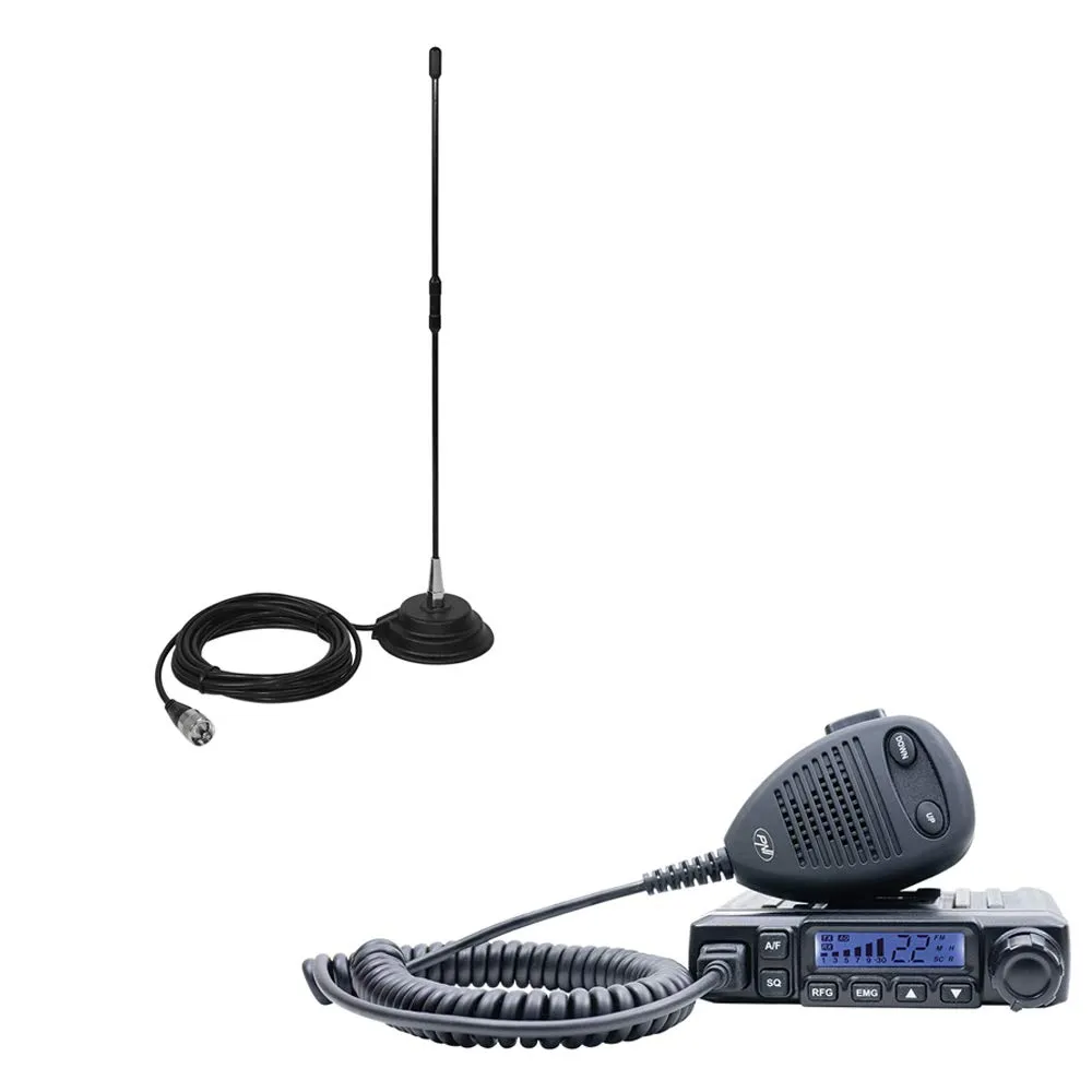 Pacchetto Radio CB PNI Escort HP 6500 con Antenna CB PNI Extra 40
