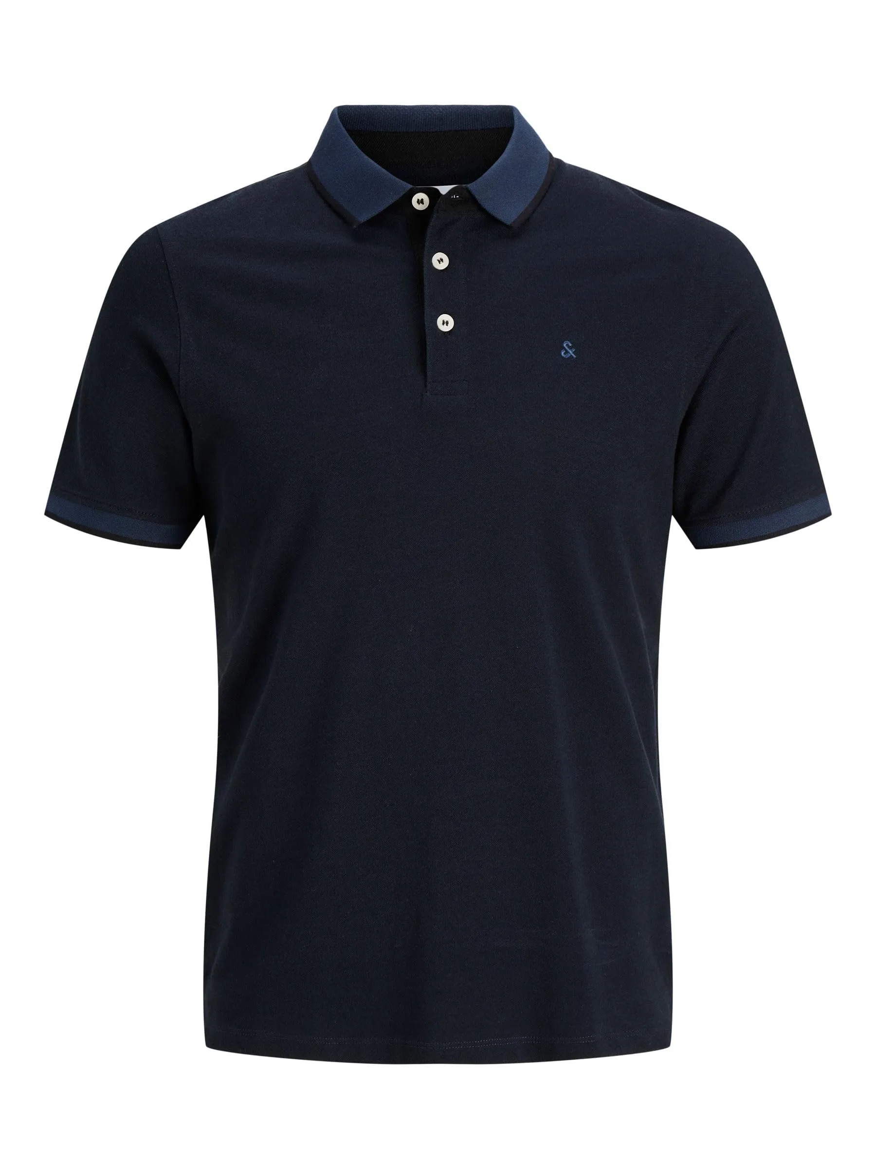 JACK & JONES Jjepaulos Polo Ss Noos Maglietta, Marino, M Uomo