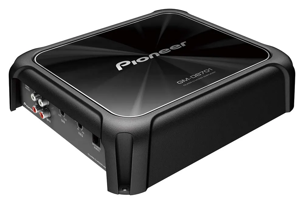 Pioneer GM-D8701-1 - Amplificatore monoblocco per auto, 1600 Watt, potenza massima