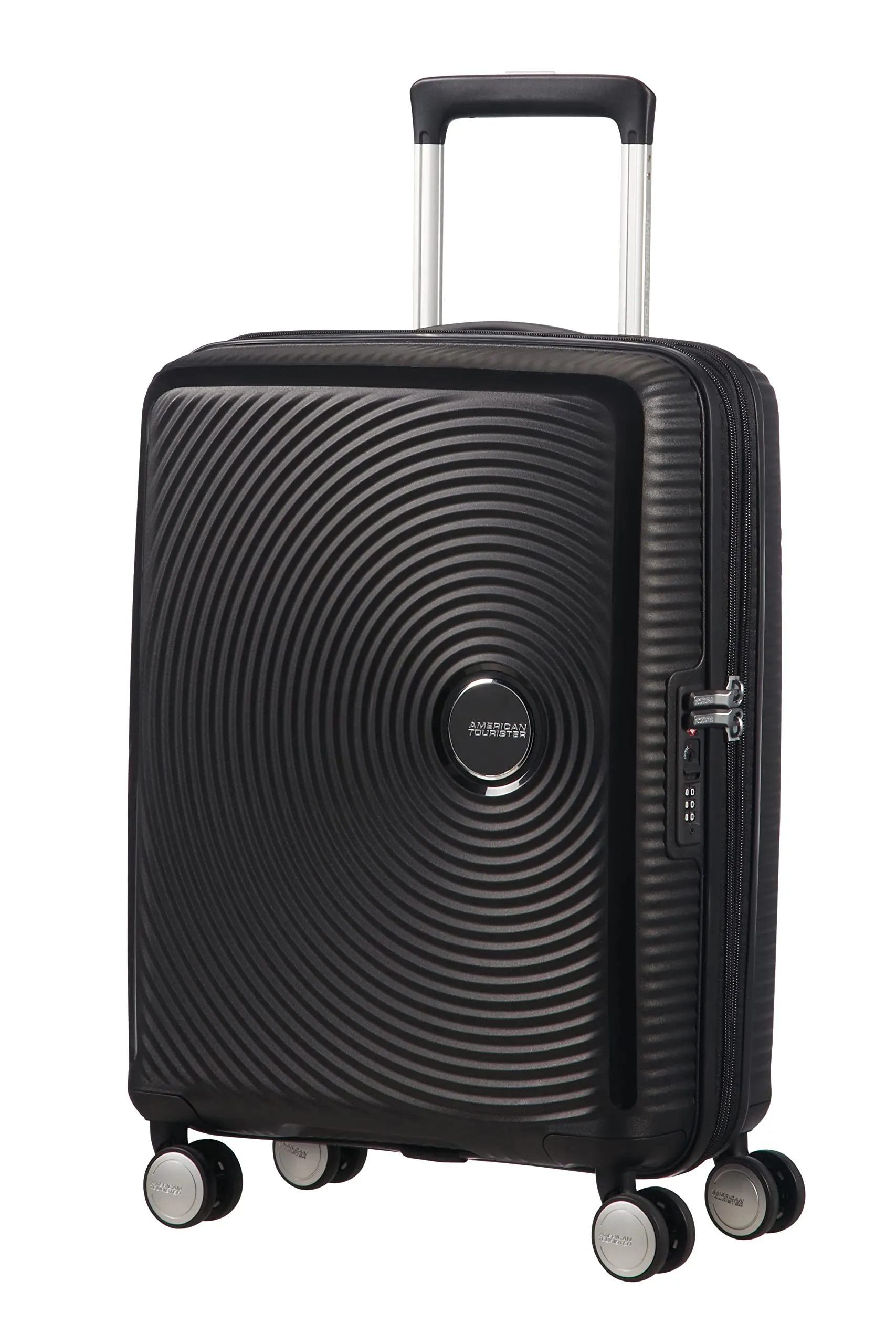 American Tourister Soundbox Trolley da cabina, 55 cm Nero