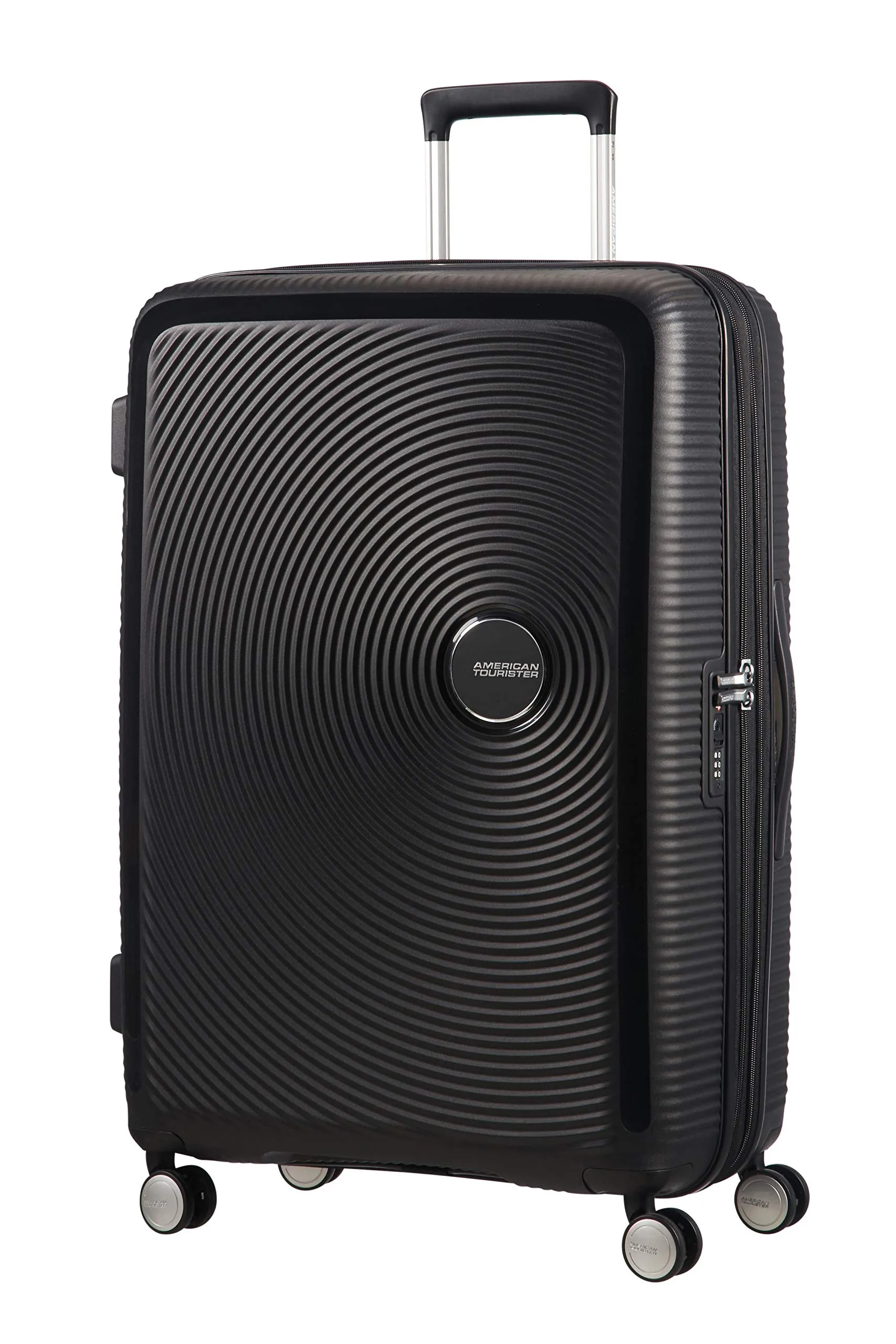 American Tourister Soundbox Trolley da grande, 77 cm Nero