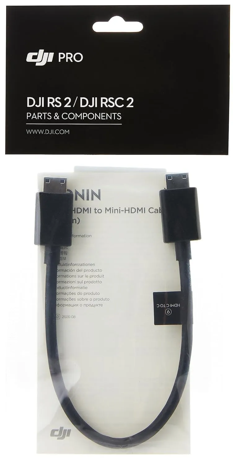 DJI RS Cavo Mini HDMI a Mini HDMI (20 cm)