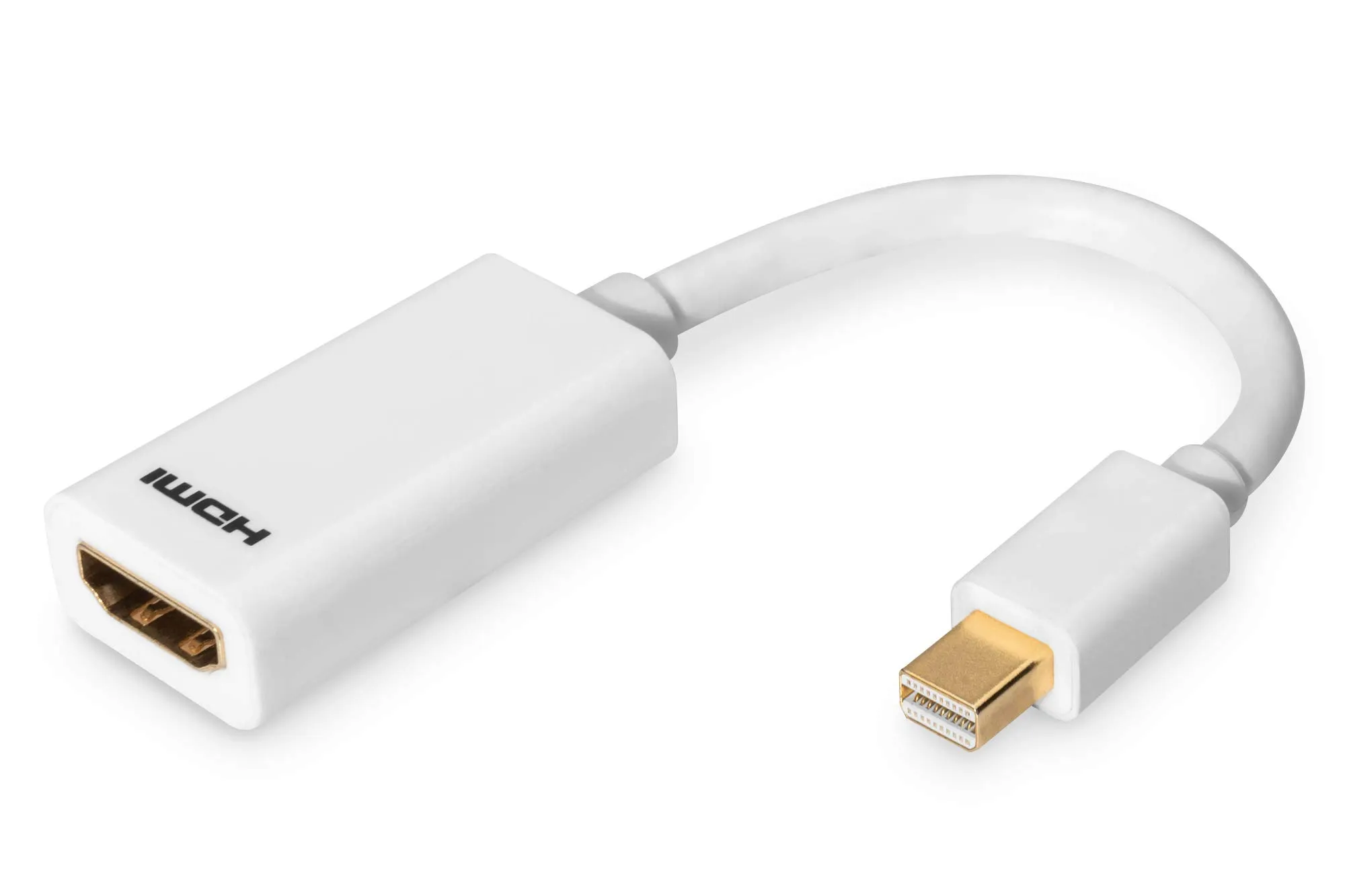 Digitus AK135005 Cavo Adattatore Displayport, Mini DP HDMI Tipo A, 15 cm
