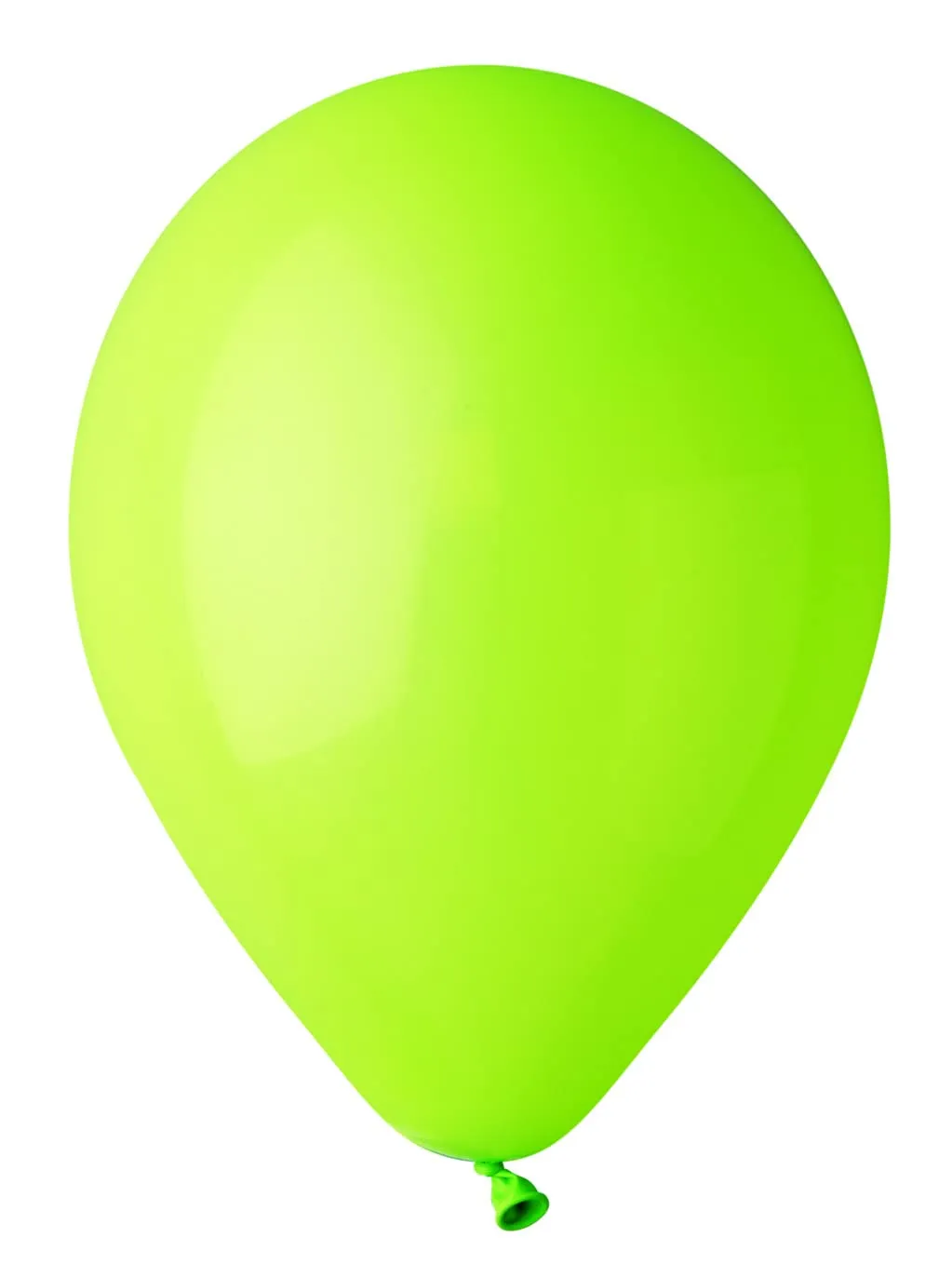 Ciao - Busta 100 palloncini in lattice naturale Premium Quality G120 (Ø 33cm / 13"), verde chiaro