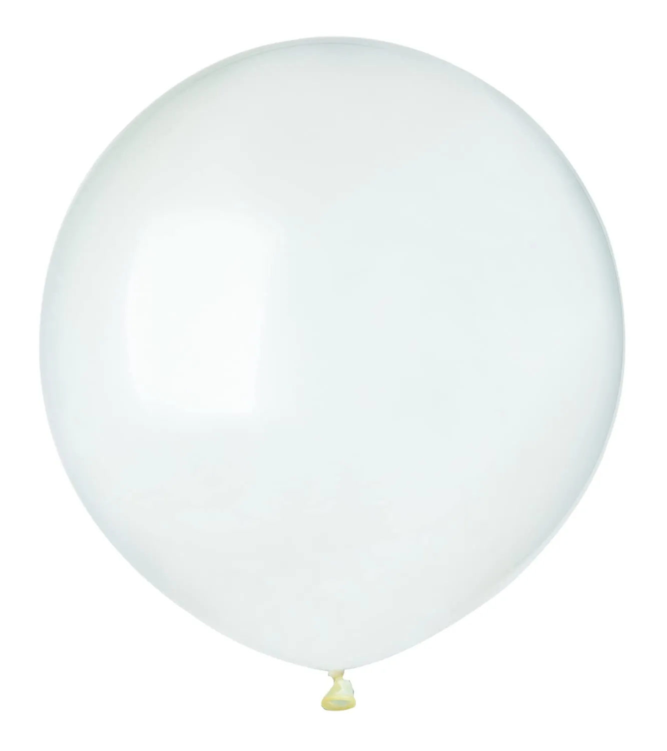 Busta 25 palloncini in lattice naturale Premium Quality G150 (Ø 48cm / 19"), trasparente