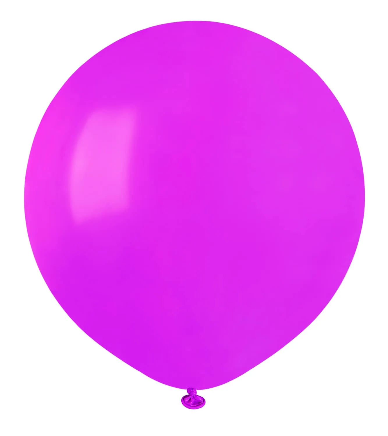 Busta 25 palloncini in lattice naturale Premium Quality G150 (Ø 48cm / 19"), rosa fucsia