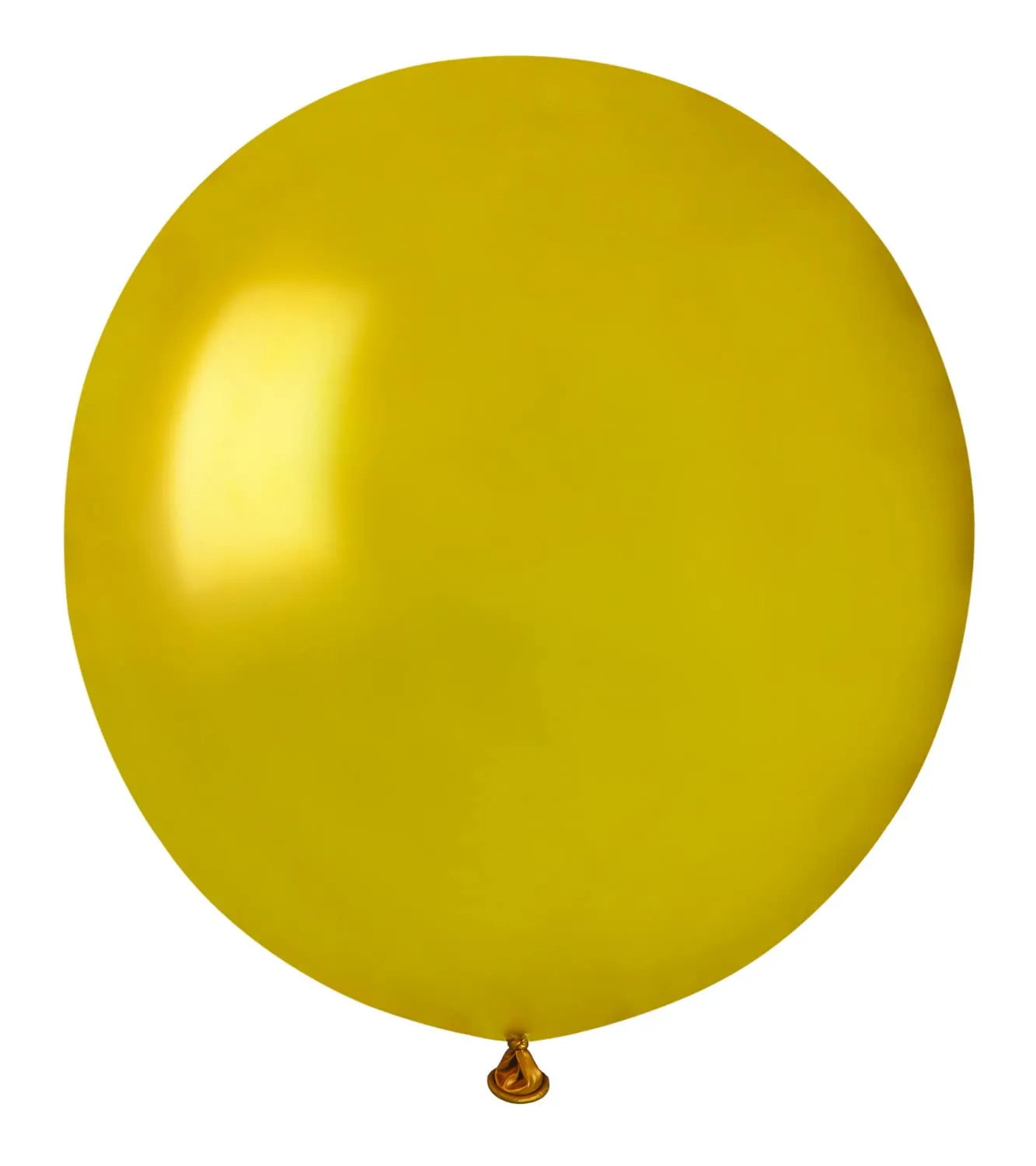 Ciao - Busta 25 palloncini perlati in lattice naturale Premium Quality G150 (Ø 48cm / 19"), oro perlato