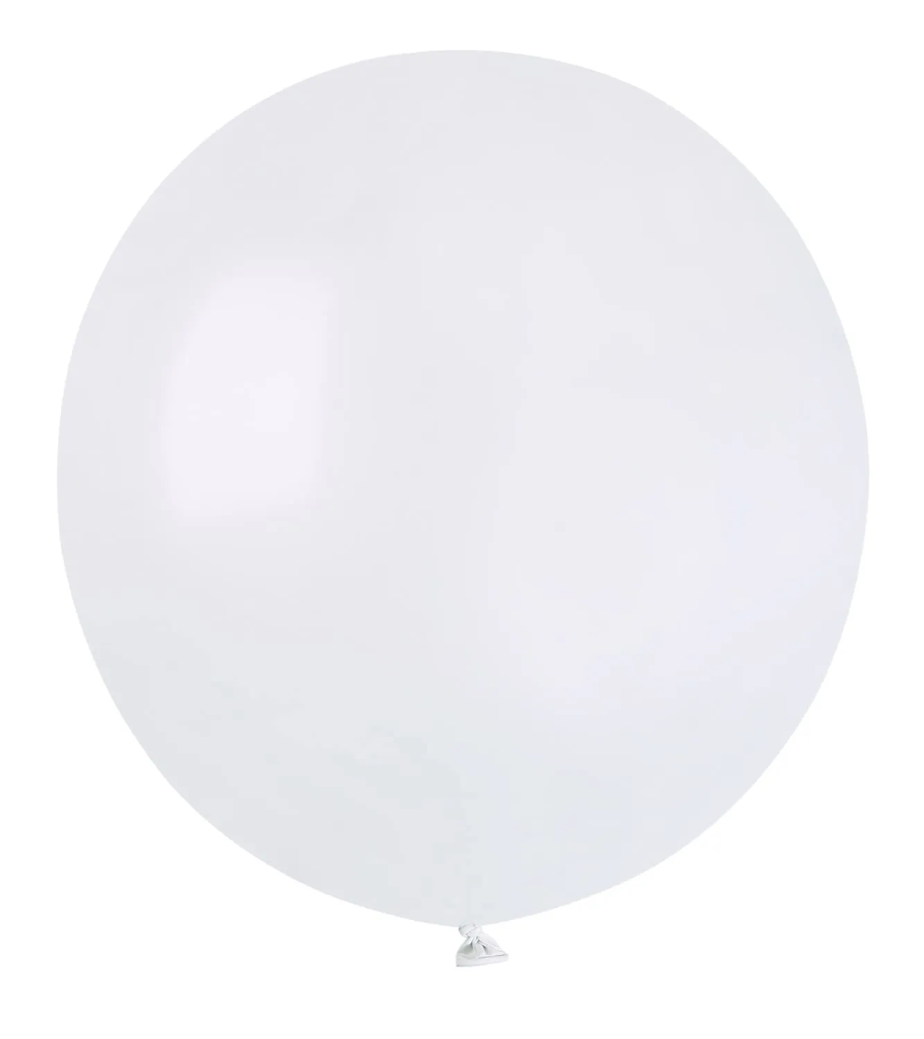 Busta 25 palloncini perlati in lattice naturale Premium Quality G150 (Ø 48cm / 19"), bianco perlato