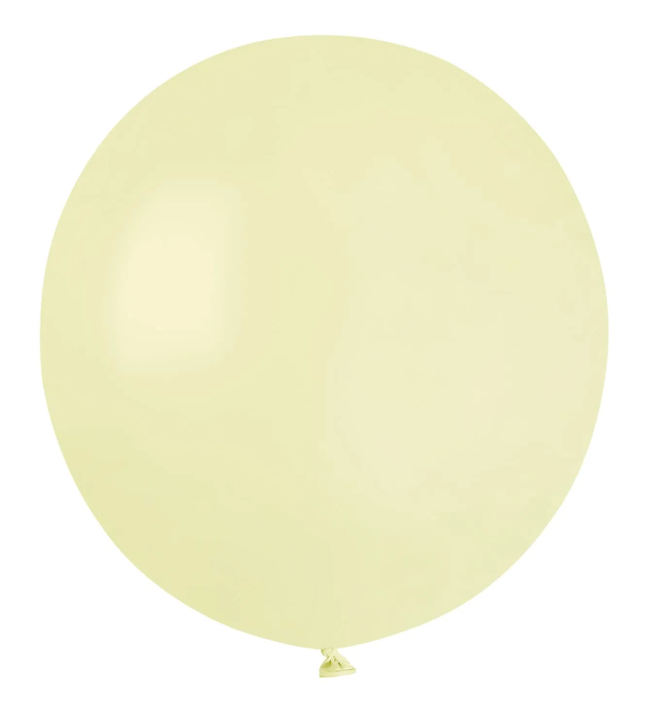 Busta 25 palloncini in lattice naturale Premium Quality G150 (Ø 48cm / 19"), bianco avorio
