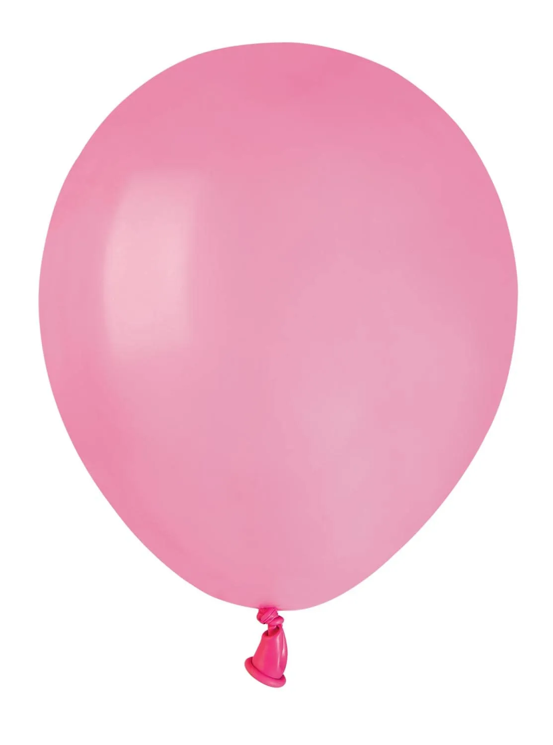 Busta 100 palloncini in lattice naturale Premium Quality A50 (Ø 13cm / 5"), rosa acceso