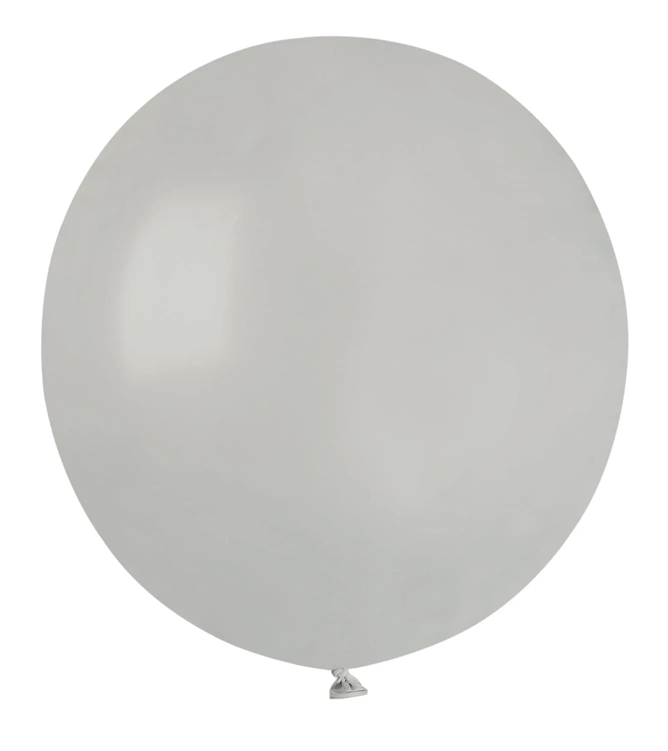 Ciao - Busta 25 palloncini in lattice naturale Premium Quality G150 (Ø 48cm / 19"), grigio