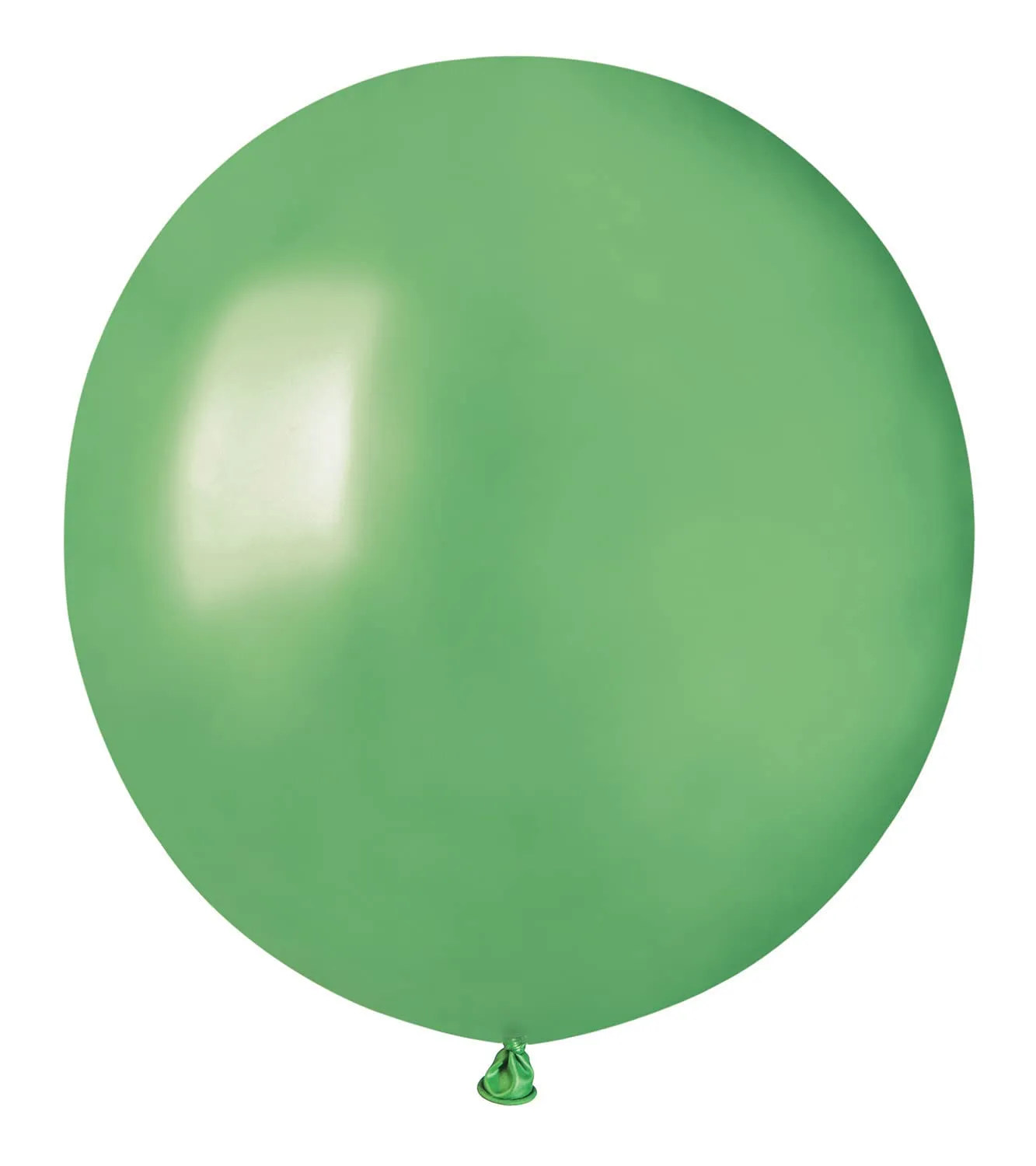 Busta 25 palloncini perlati in lattice naturale Premium Quality G150 (Ø 48cm / 19"), verde menta perlato
