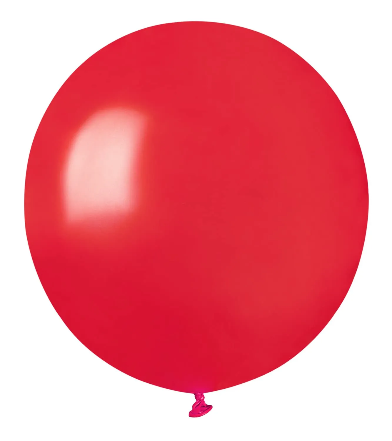 Busta 25 palloncini perlati in lattice naturale Premium Quality G150 (Ø 48cm / 19"), rosso perlato