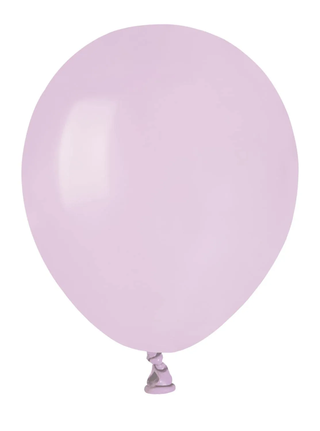 Busta 100 palloncini in lattice naturale Premium Quality A50 (Ø 13cm / 5"), viola lilla pastello