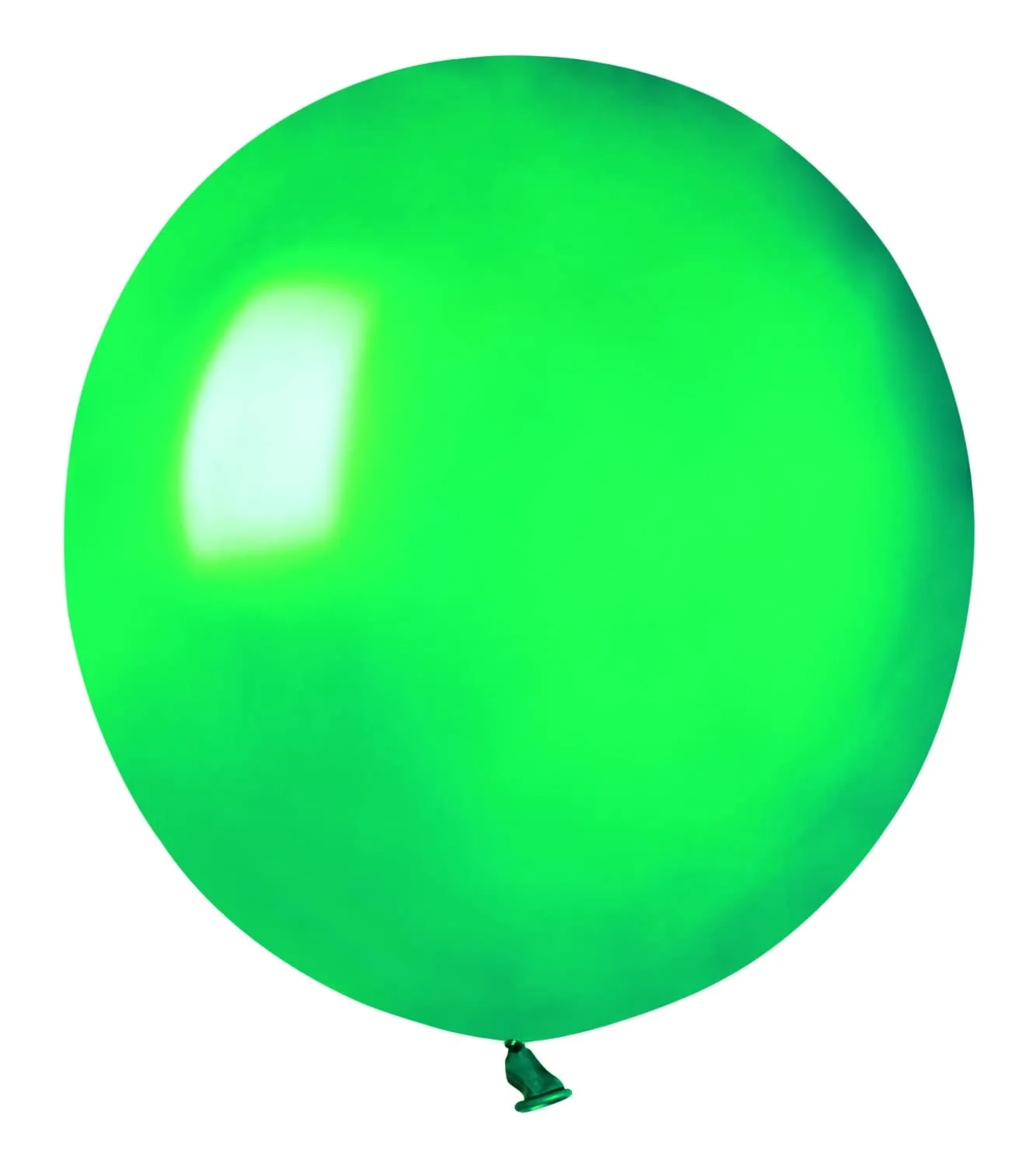 Ciao - Busta 25 palloncini perlati in lattice naturale Premium Quality G150 (Ø 48cm / 19"), verde perlato