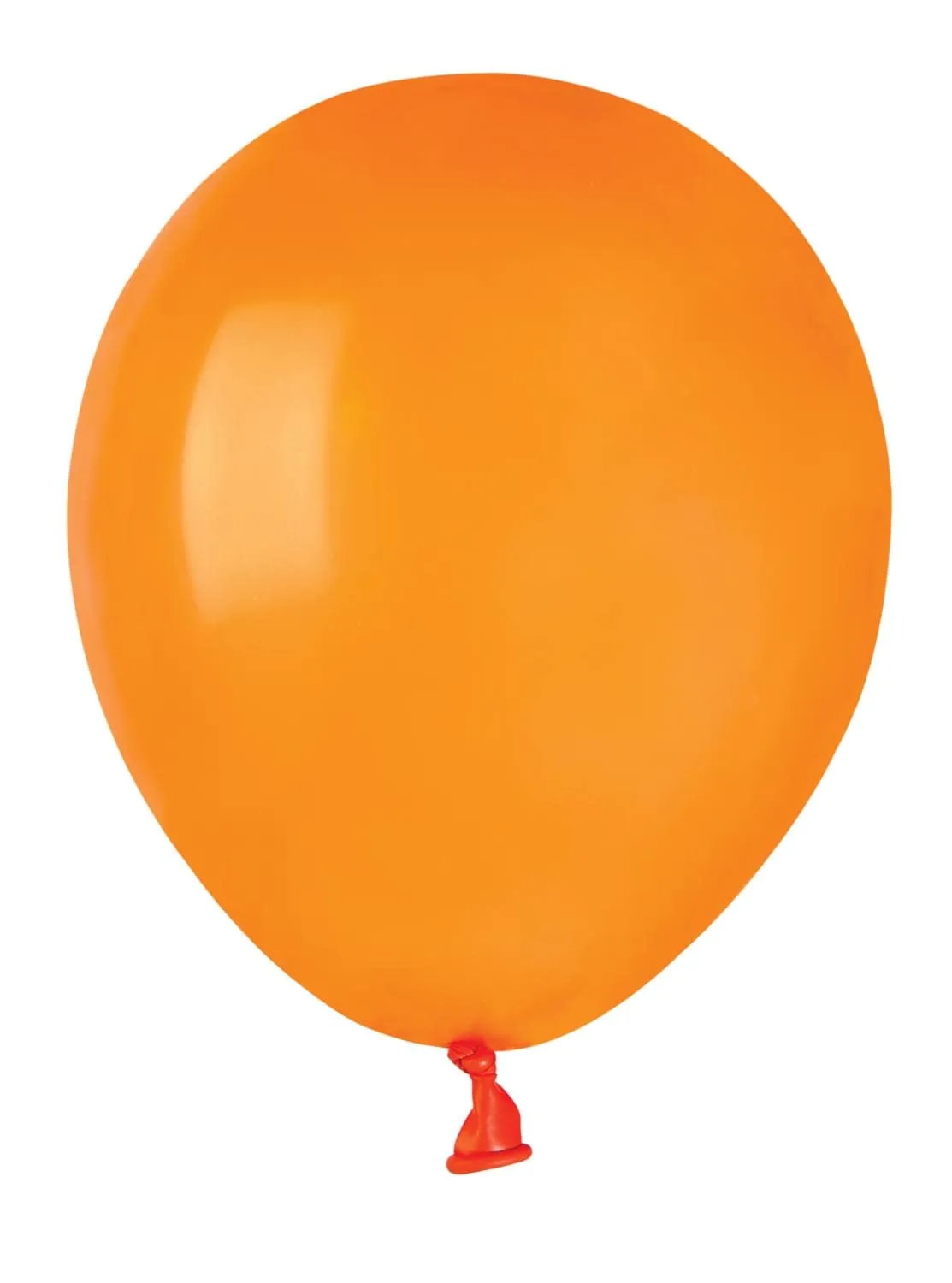 Busta 100 palloncini in lattice naturale Premium Quality A50 (Ø 13cm / 5"), arancione