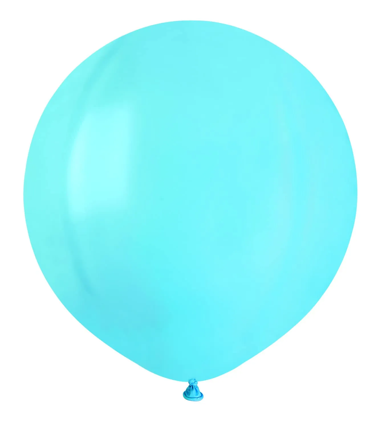 Busta 25 palloncini in lattice naturale Premium Quality G150 (Ø 48cm / 19"), azzurro