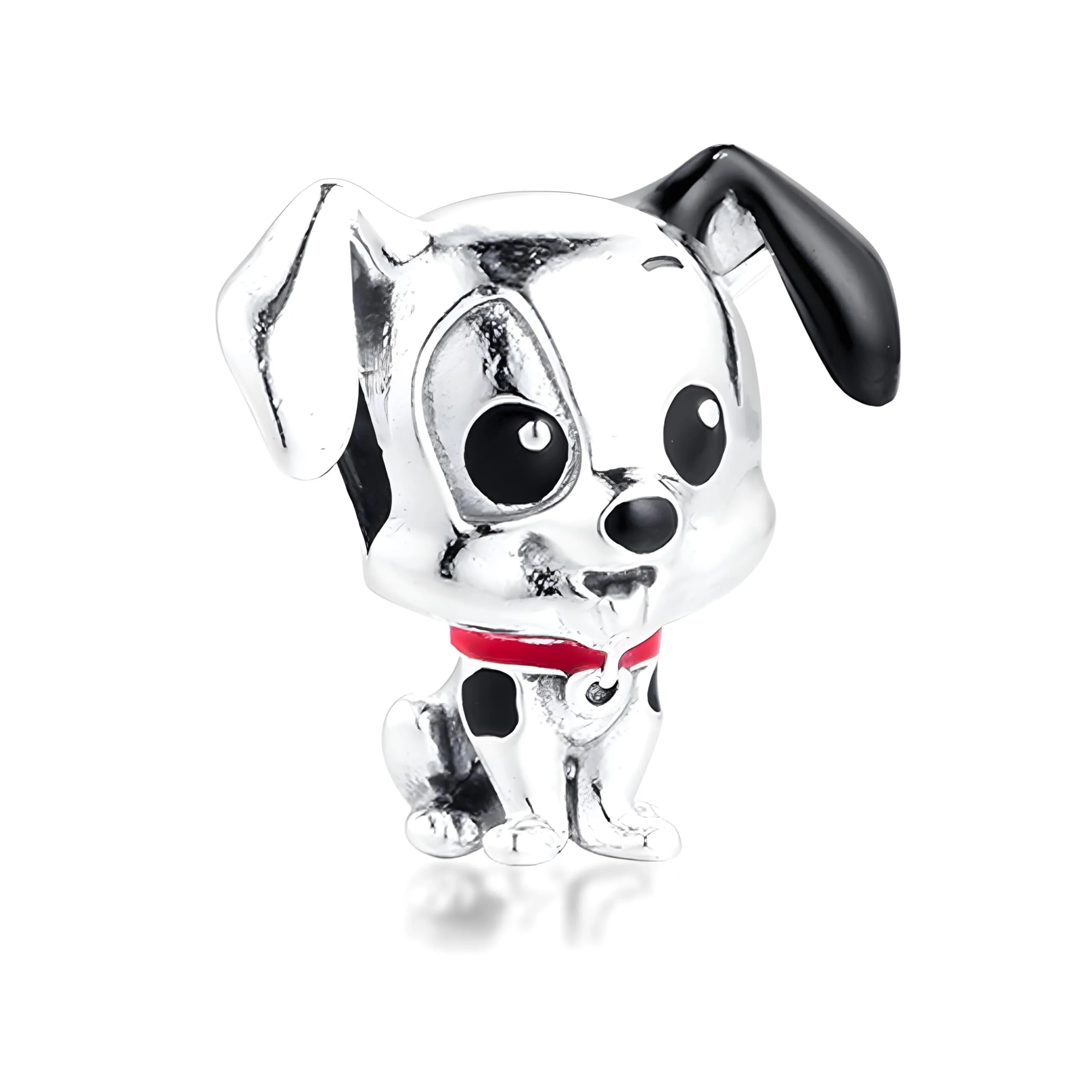 Charm in argento Sterling 925, compatibile con braccialetti Pandora, normale, Metallo, Zirconie sintetico