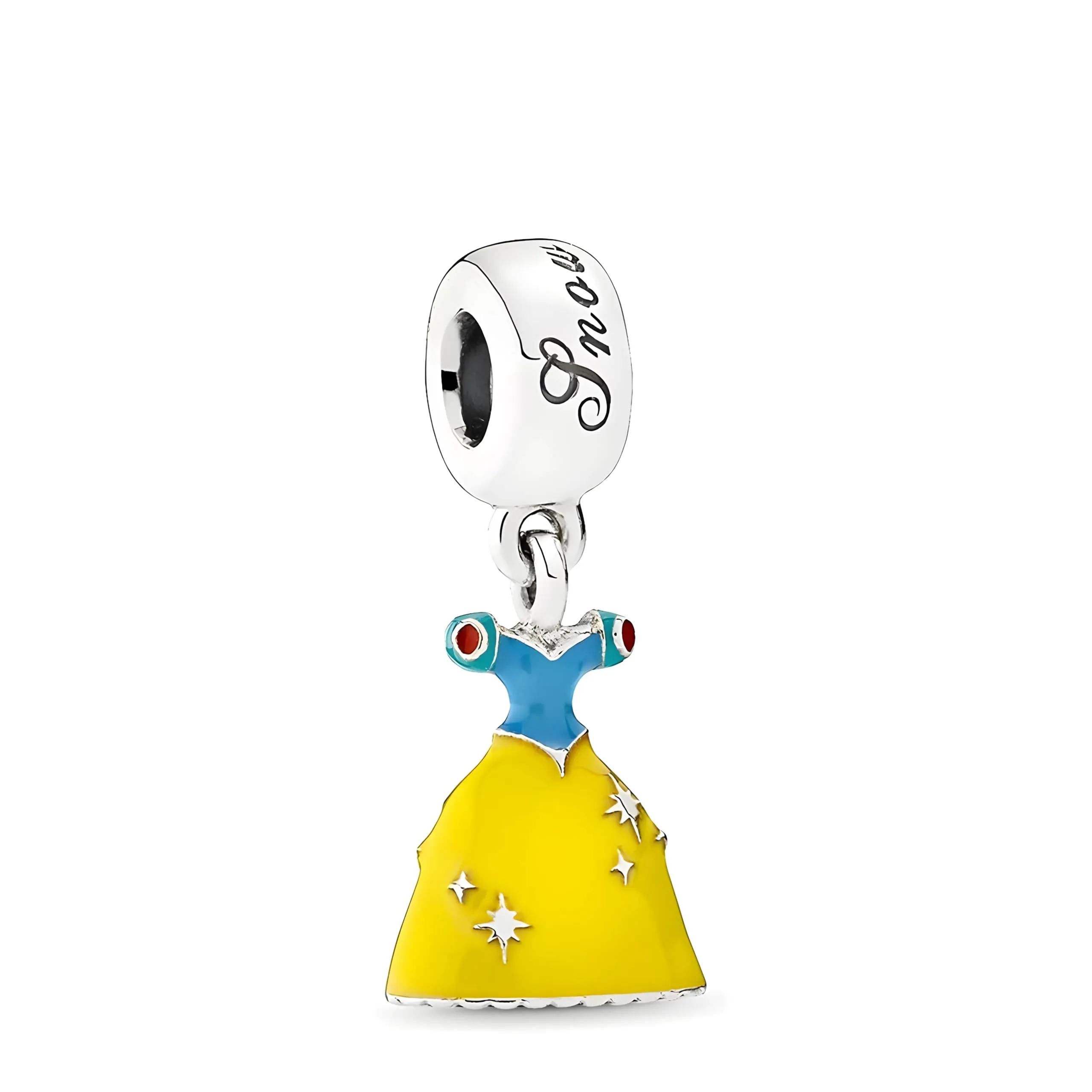 Charm in argento Sterling 925, compatibile con braccialetti Pandora, normale, Metallo, Zirconie sintetico