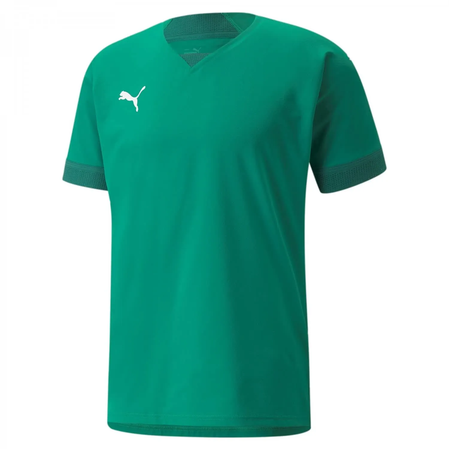PUMA teamFINAL Jersey - ALLENATI Tutto Il Giorno T-Shirt Non applicabile, Pepper Green-Alpine Green, XL -