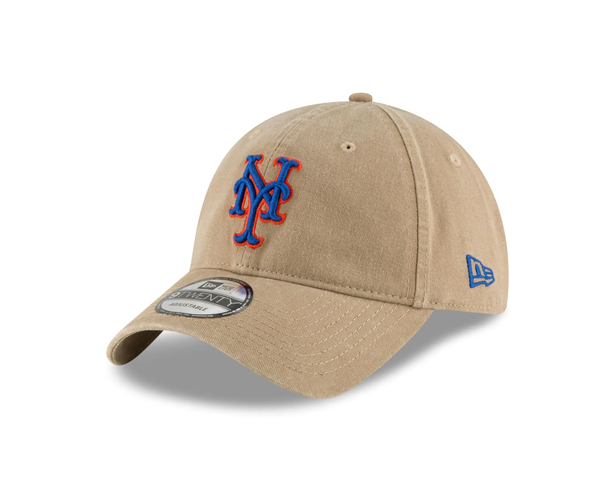 New Era New York Mets MLB Core Classic Marrone 9Twenty Berretto Regolabile