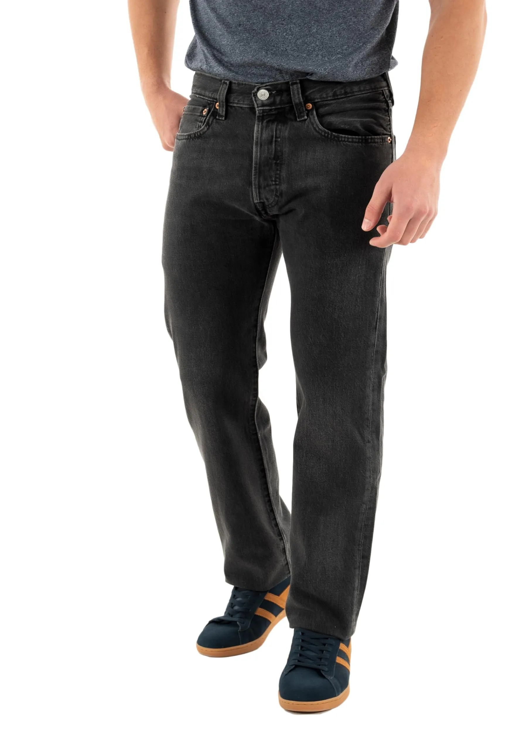 Levi's Uomo 501 Original Fit Jeans, Crash Courses, 30W / 30L