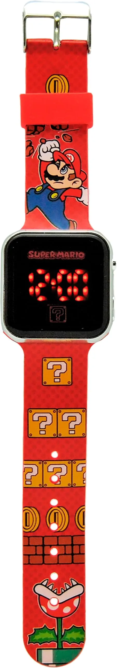 NINTENDO Kids Euroswan Orologio LED Super Mario GSM4107