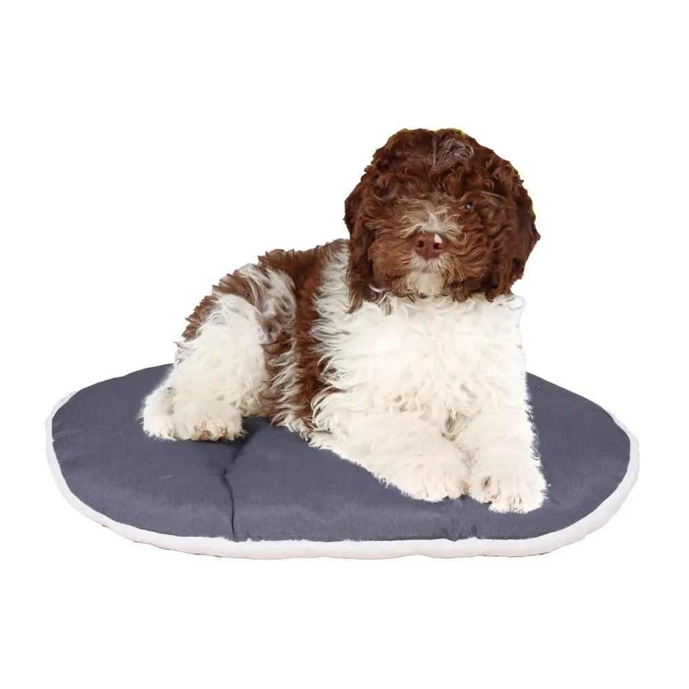 Ferplast Relax Cuscino per Cani e Gatti, Cuccia Cani imbottita peluche , Materassino Letto Cani Medio Grande lavabile in lavatrice, 78 x 50 x 8 cm