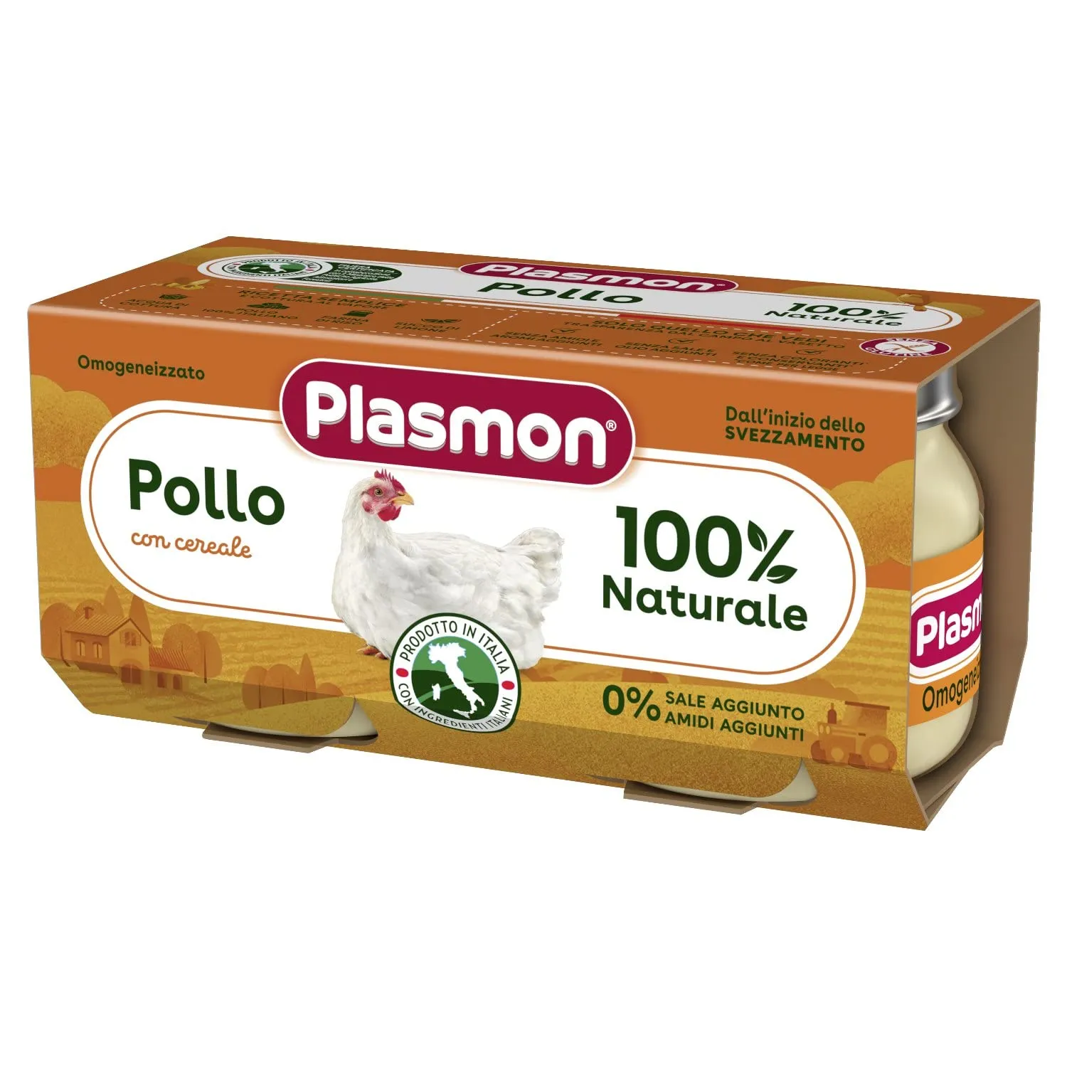 Plasmon Omogeneizzato Pollo 2x80g