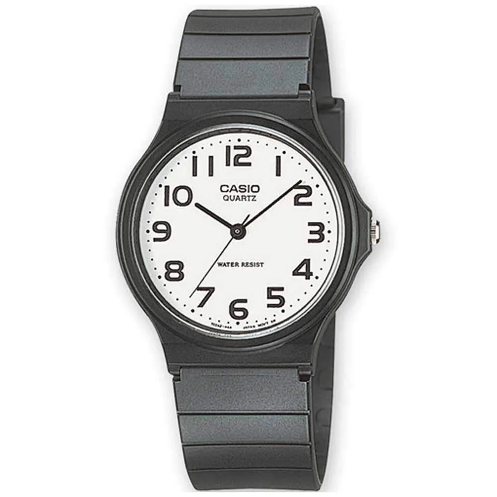 Casio Orologio Analogico Quarzo Uomo con Cinturino in Resina, MQ-24-7B2LEG