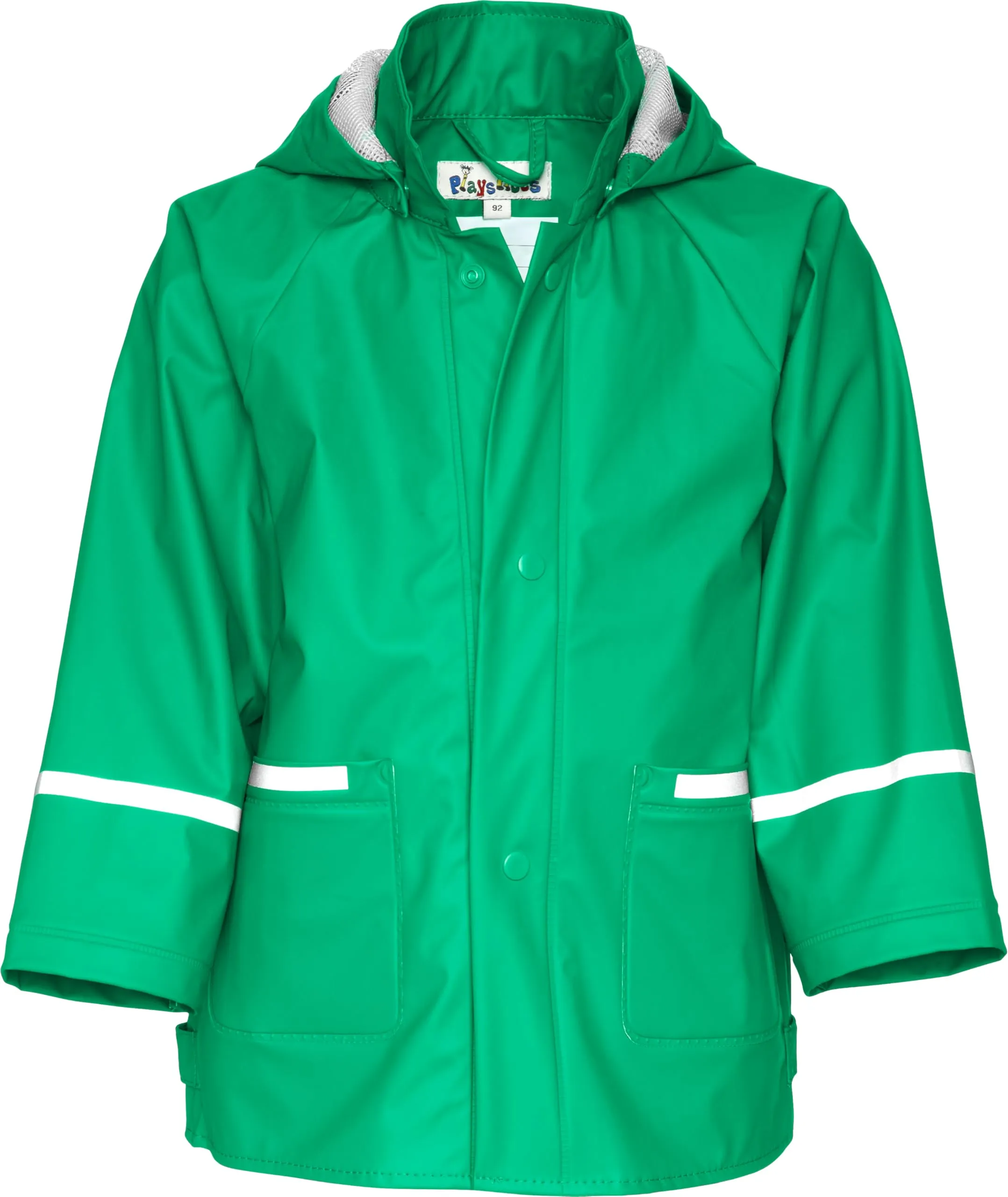 Playshoes Giacca da pioggia, Abbigliamento antipioggia antivento e impermeabile Unisex - Bambini e ragazzi, verde, 98