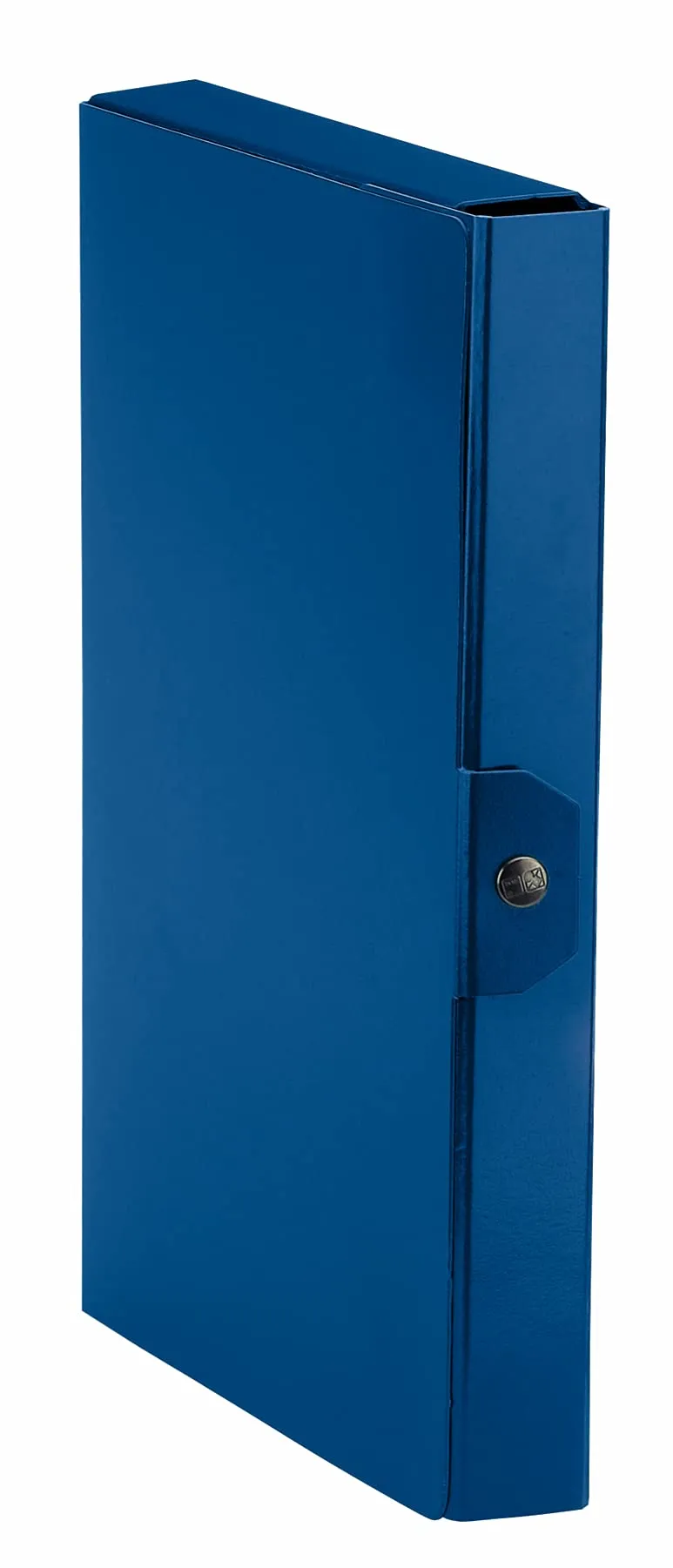 Esselte C24 EUROBOX Cartella per Progetti, 25 x 35 cm, Dorso 4 cm, Blu, Confezione da 1, 390324050