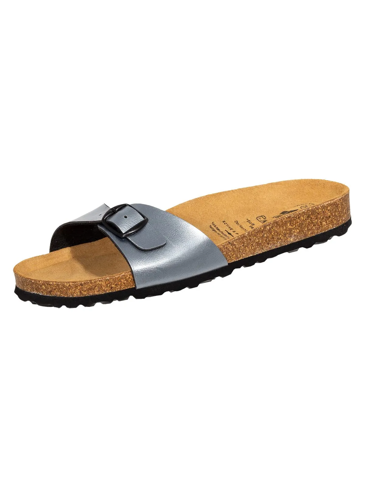 Lico Bioline Once More, Ciabatte, Donna, Grigio (Anthracite), 41 EU