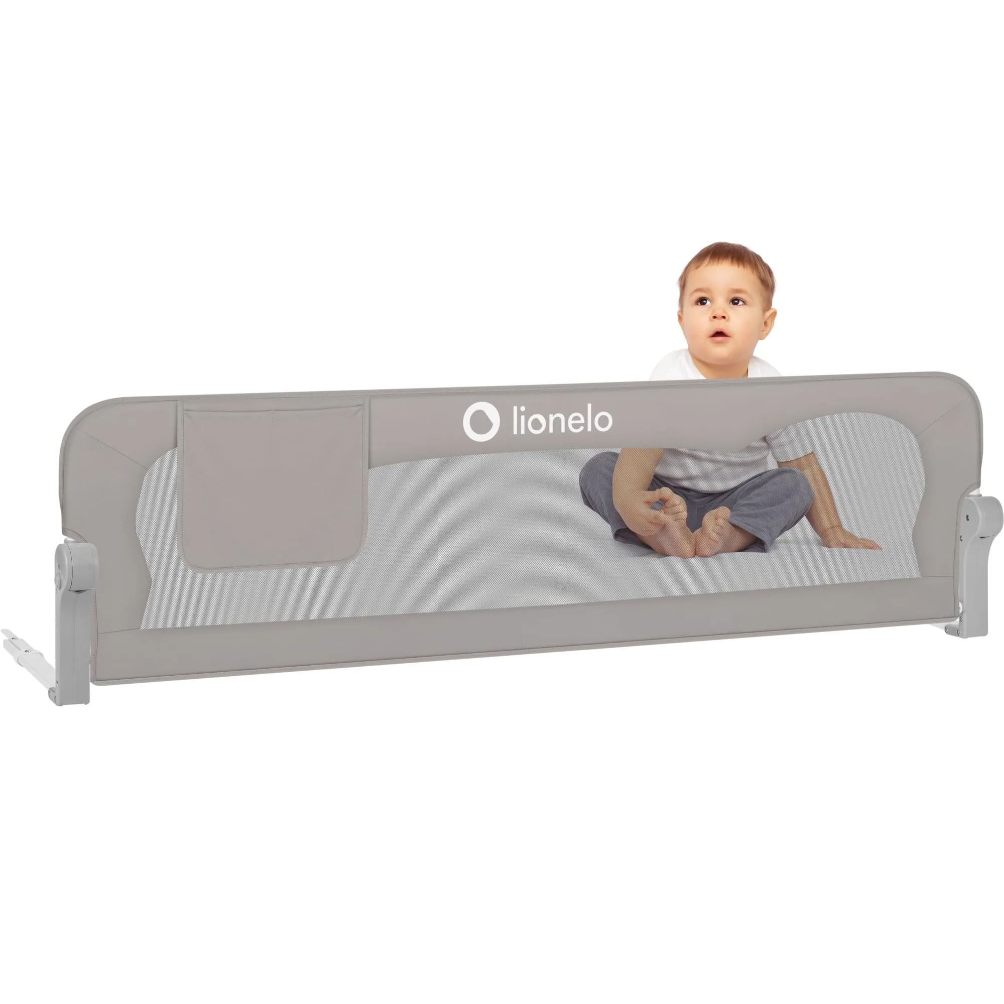 lionelo Eva Sponda Letto Universale 150 cm. Altezza 42 cm e Reclino a 180°