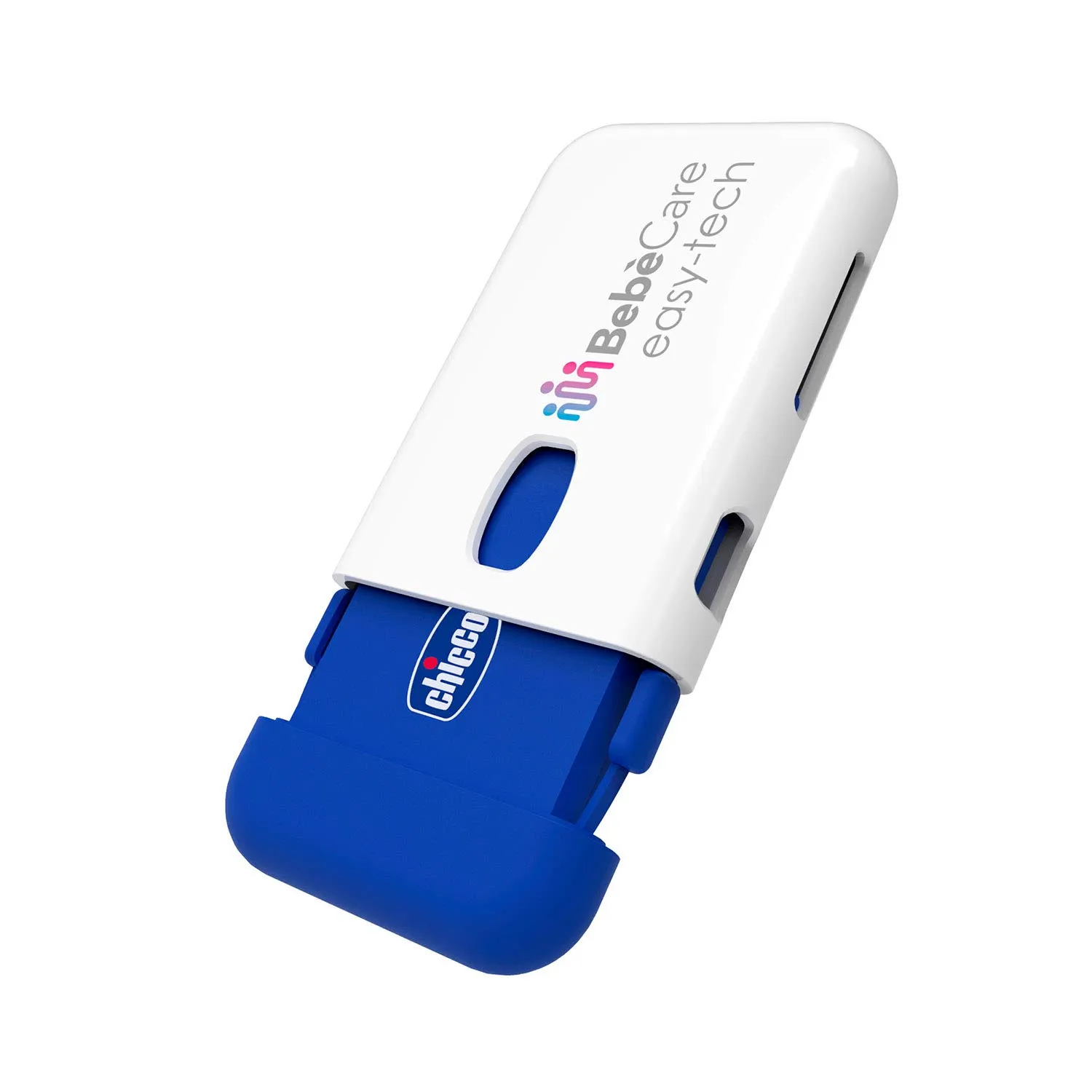 Chicco Bebècare Easy-Tech Dispositivo Anti Abbandono Universale Per Seggiolino Auto, Bianco Blu, ‎16 x 11 x 2.5 cm, 60 grammi